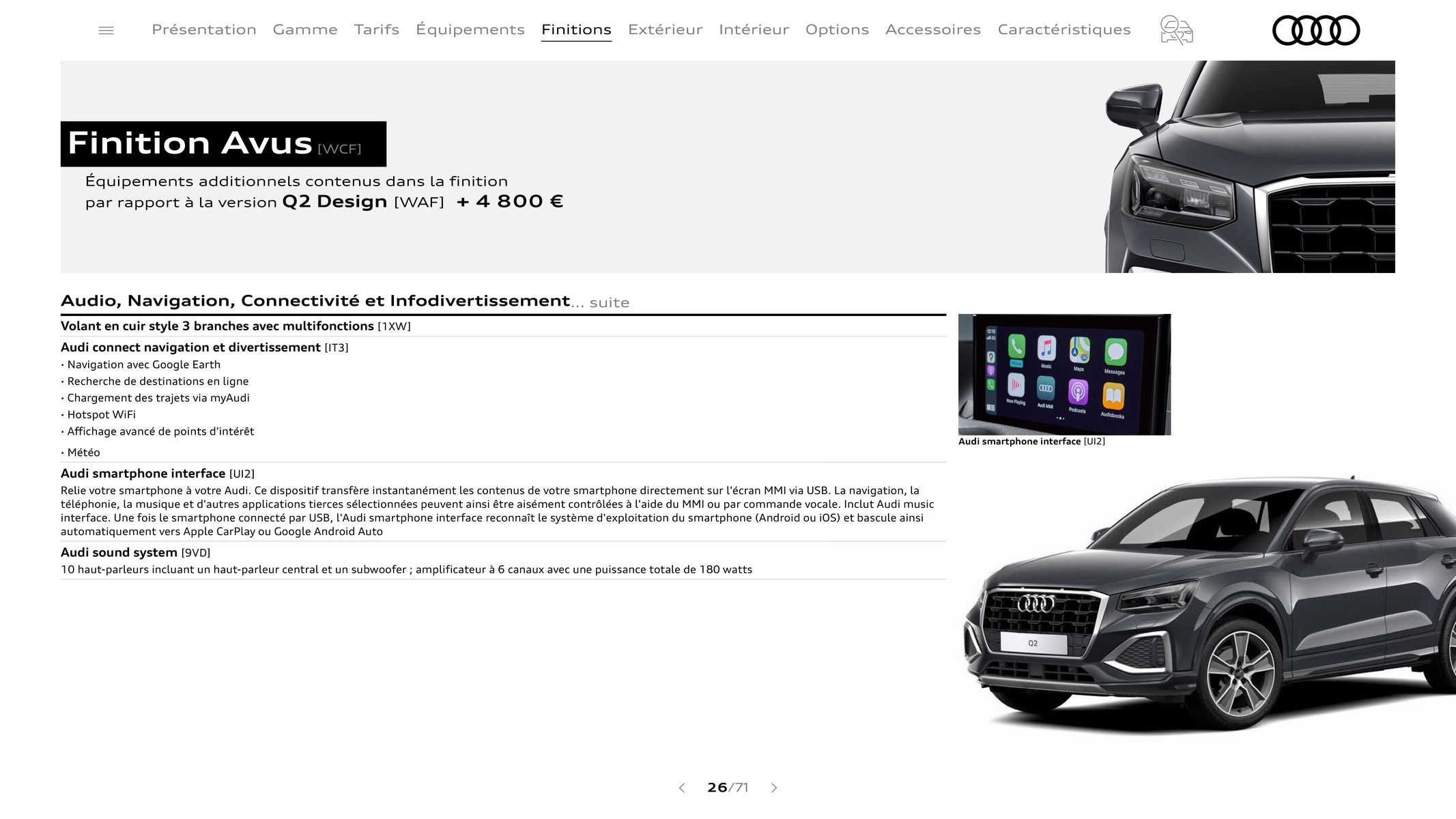 Catalogue Audi Q2, page 00026