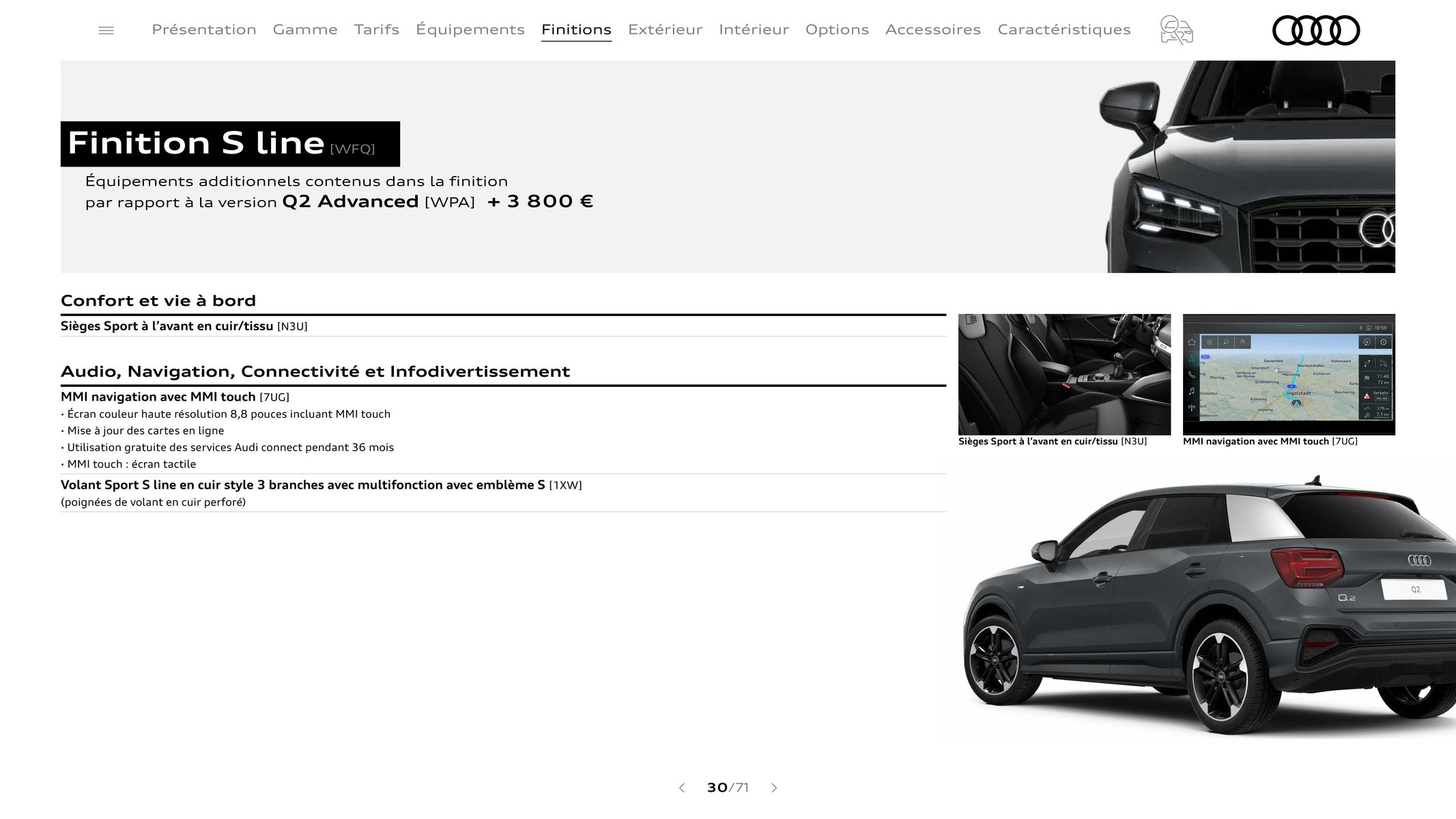 Catalogue Audi Q2, page 00030