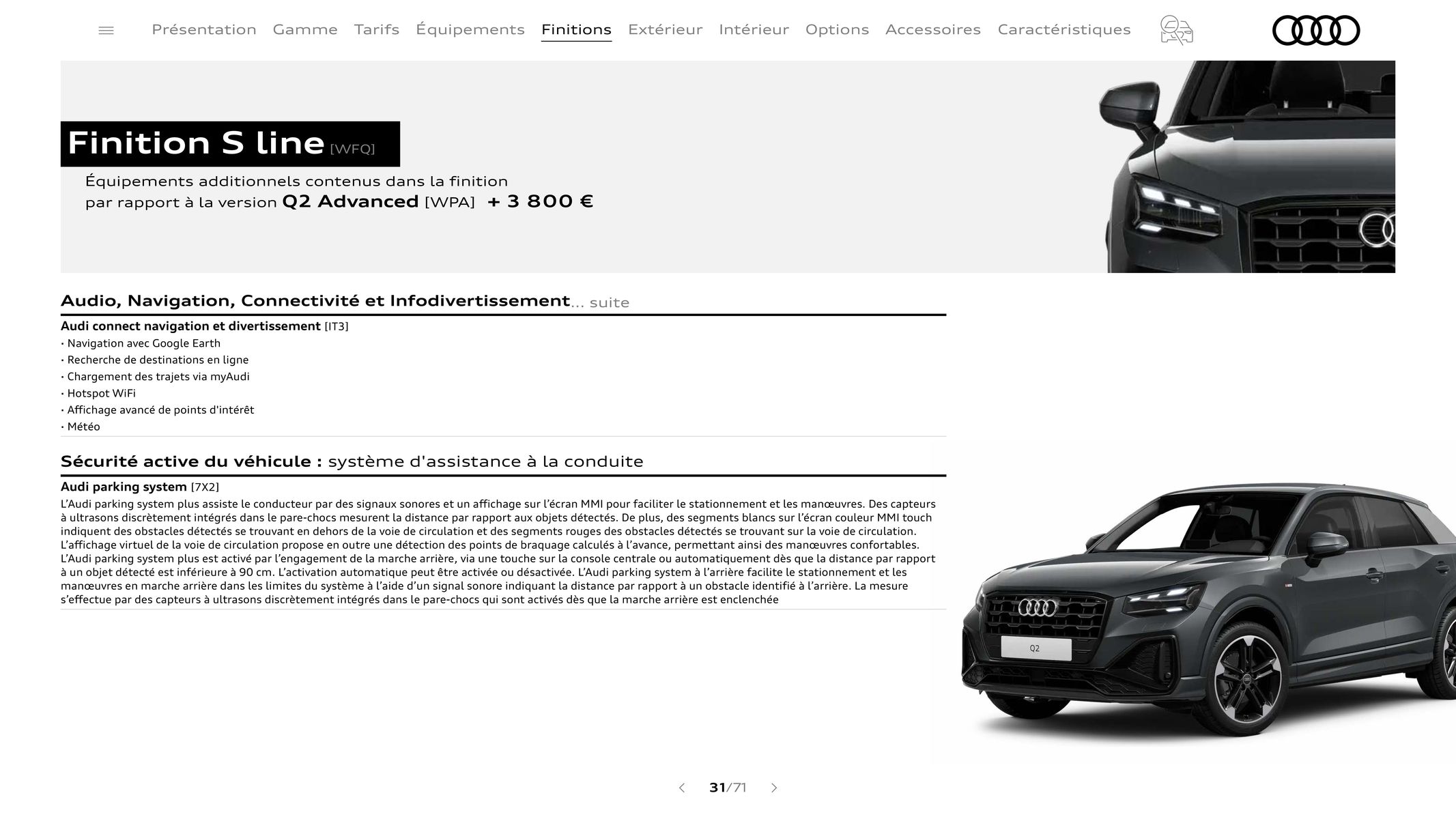 Catalogue Audi Q2, page 00031