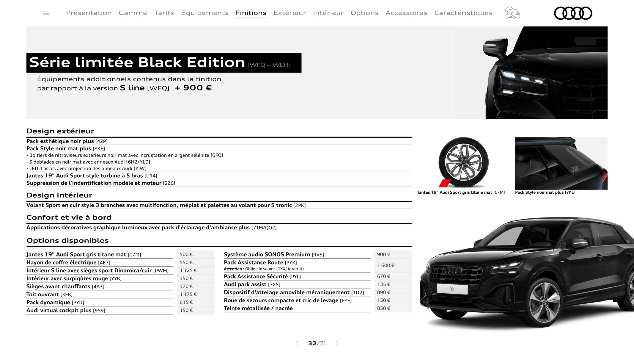 Catalogue Audi Q2, page 00032