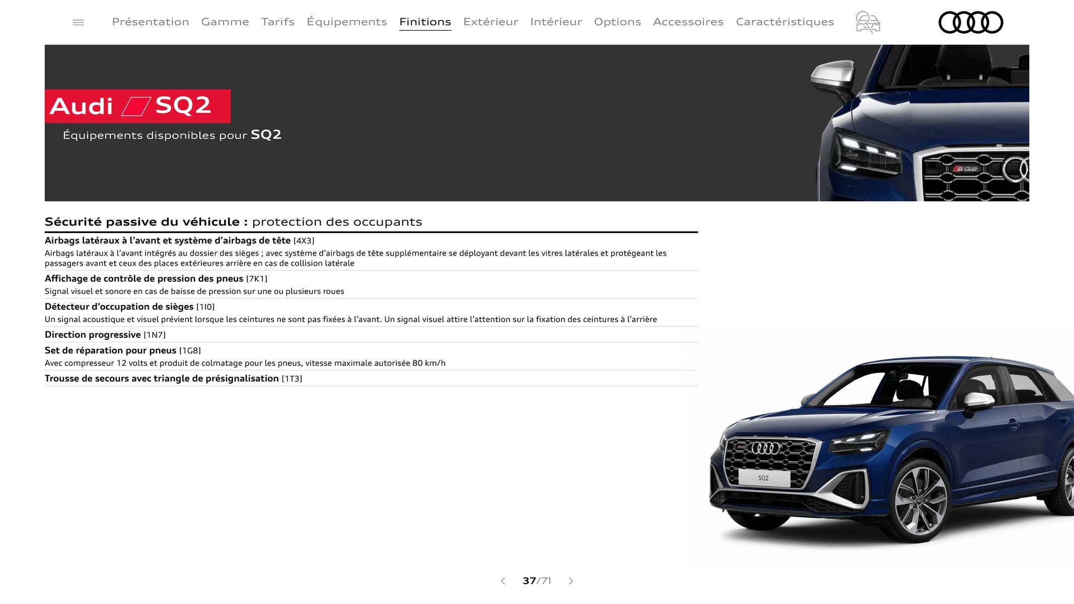 Catalogue Audi Q2, page 00037