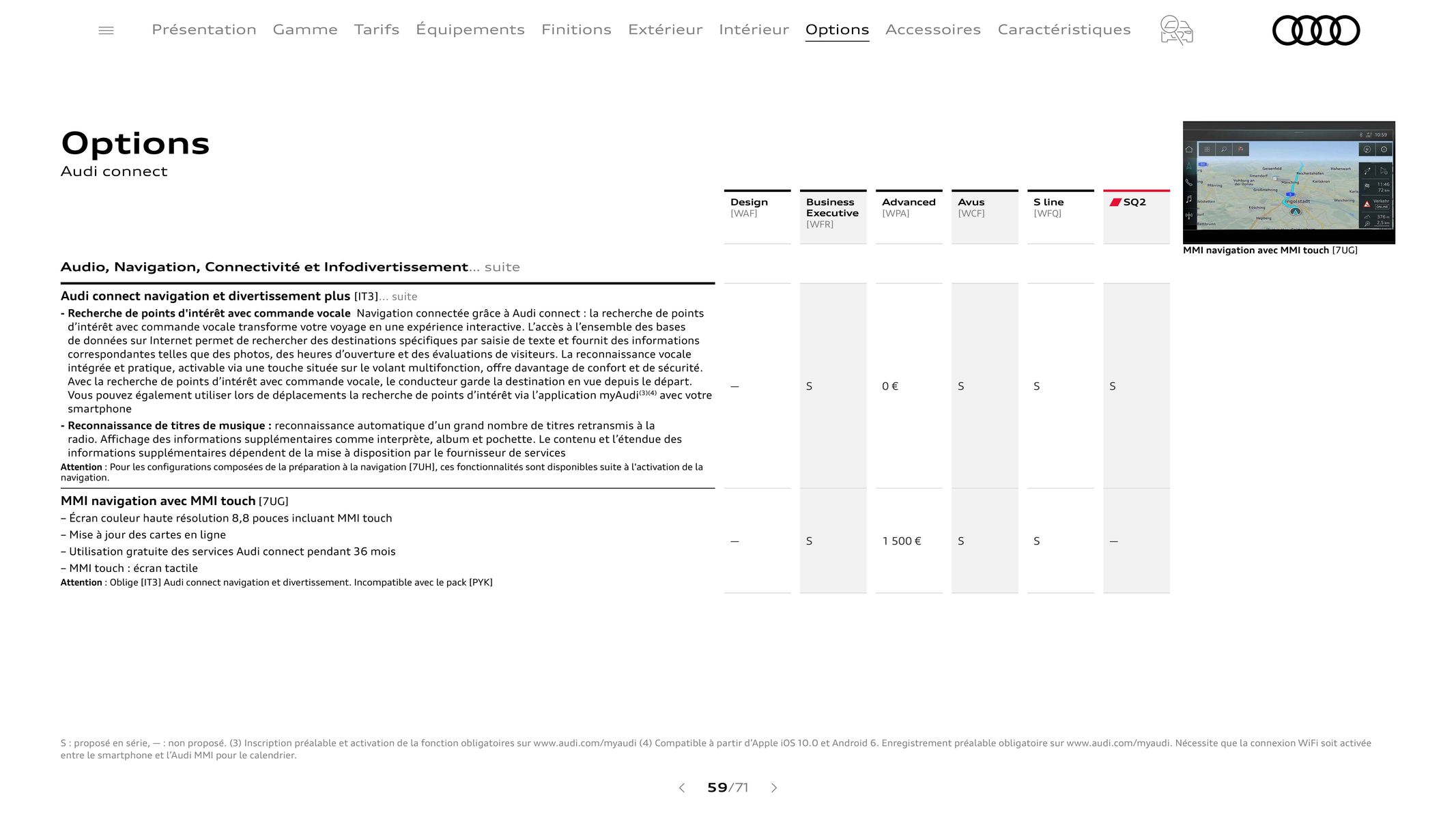 Catalogue Audi Q2, page 00059