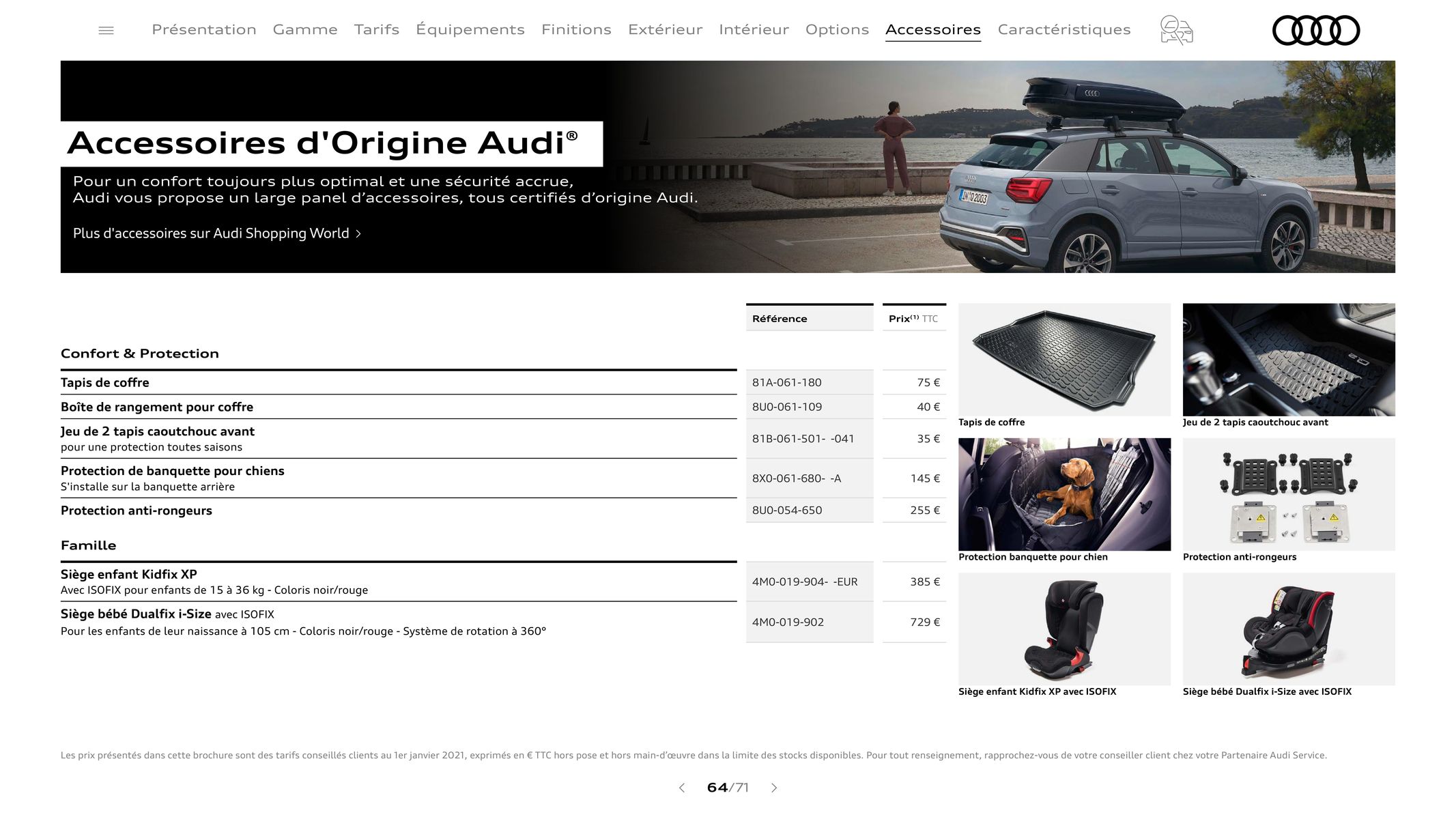 Catalogue Audi Q2, page 00064