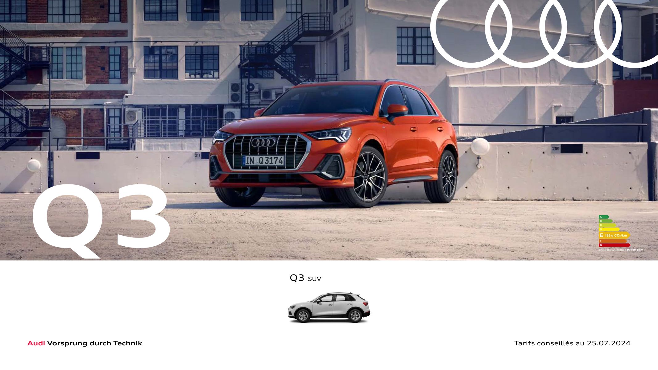 Catalogue Audi Q3, page 00001