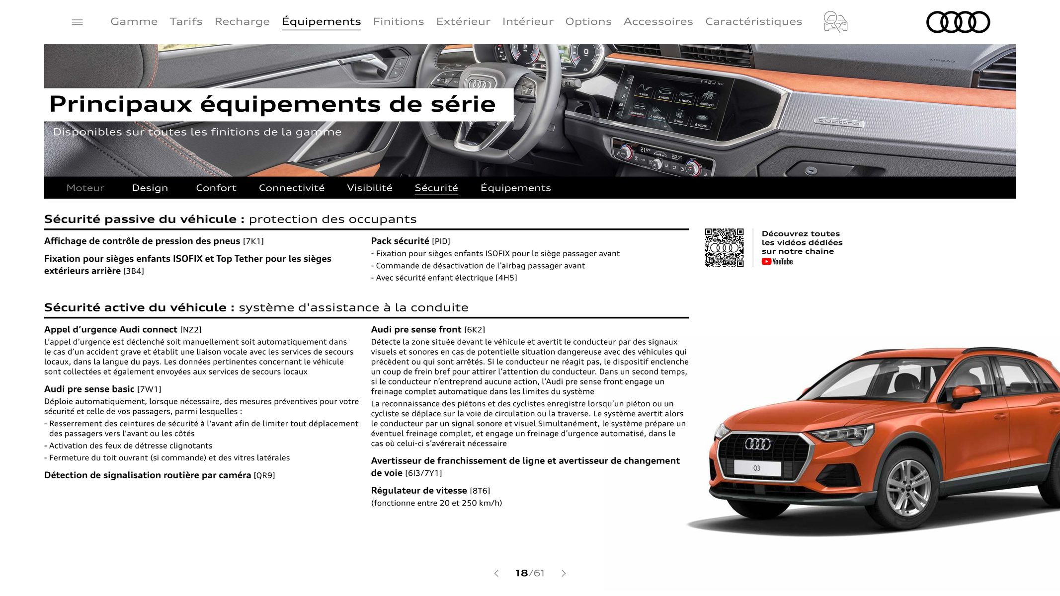 Catalogue Audi Q3, page 00018