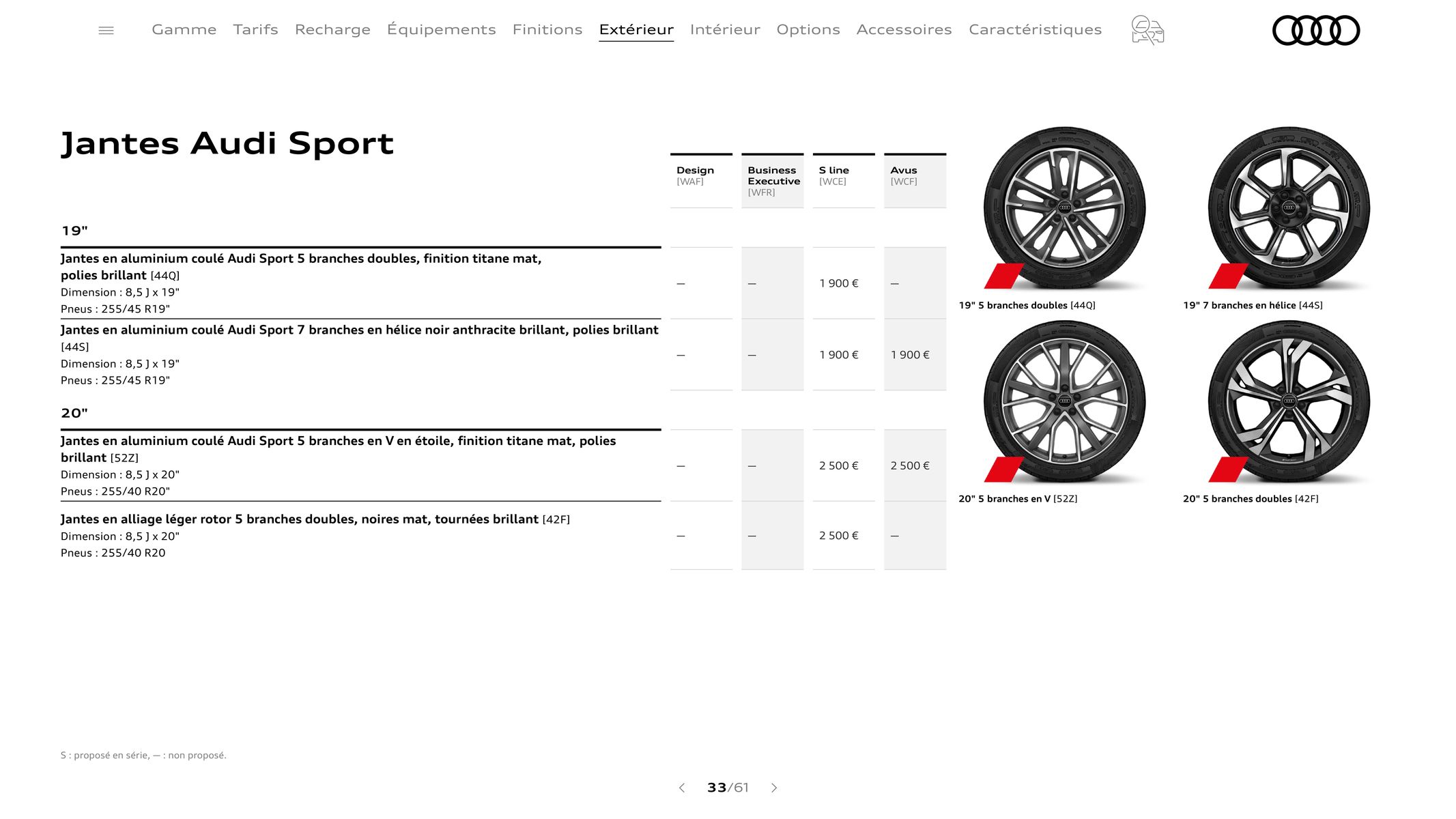 Catalogue Audi Q3, page 00033