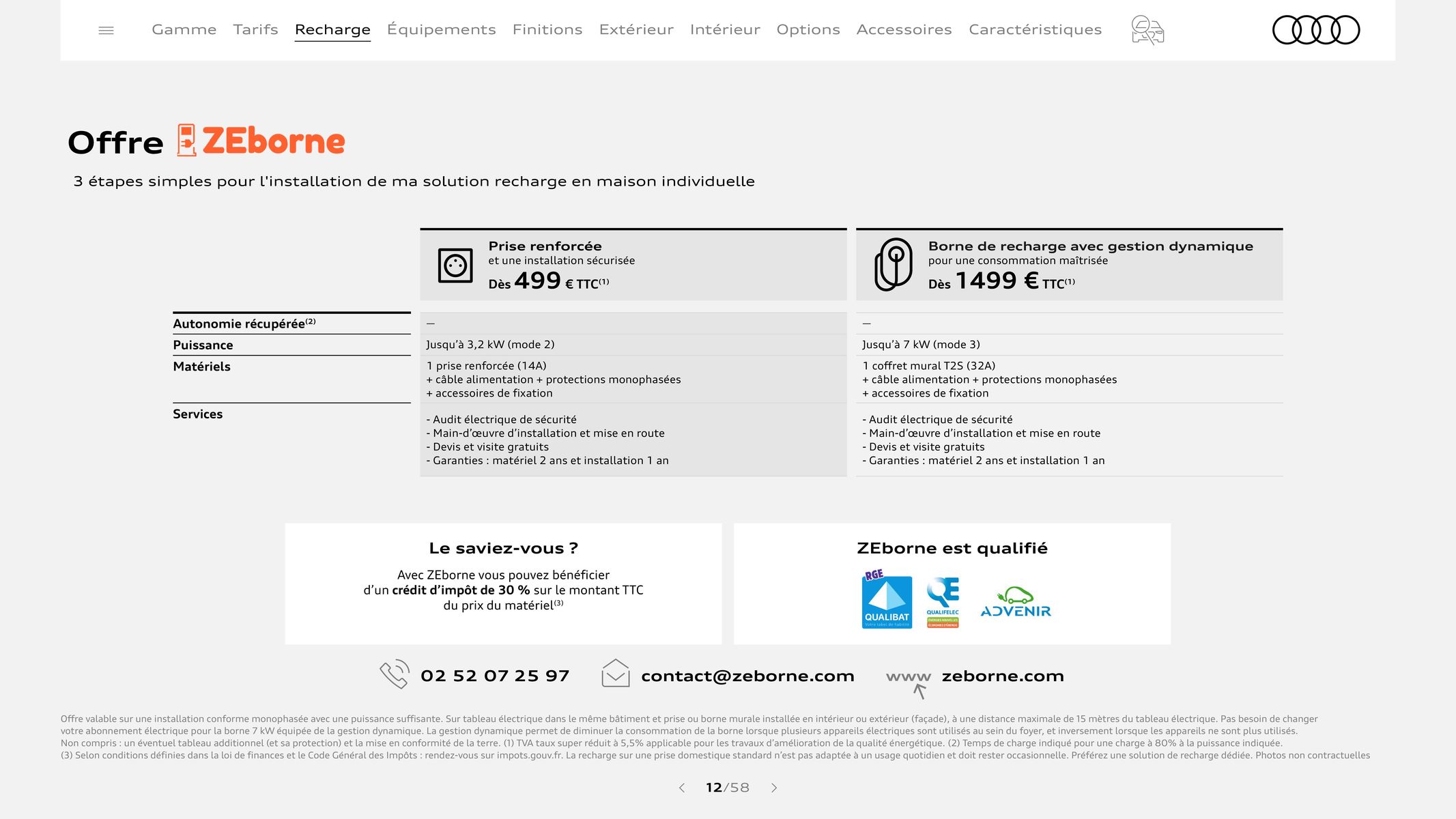 Catalogue Audi Q3 Sportback, page 00012