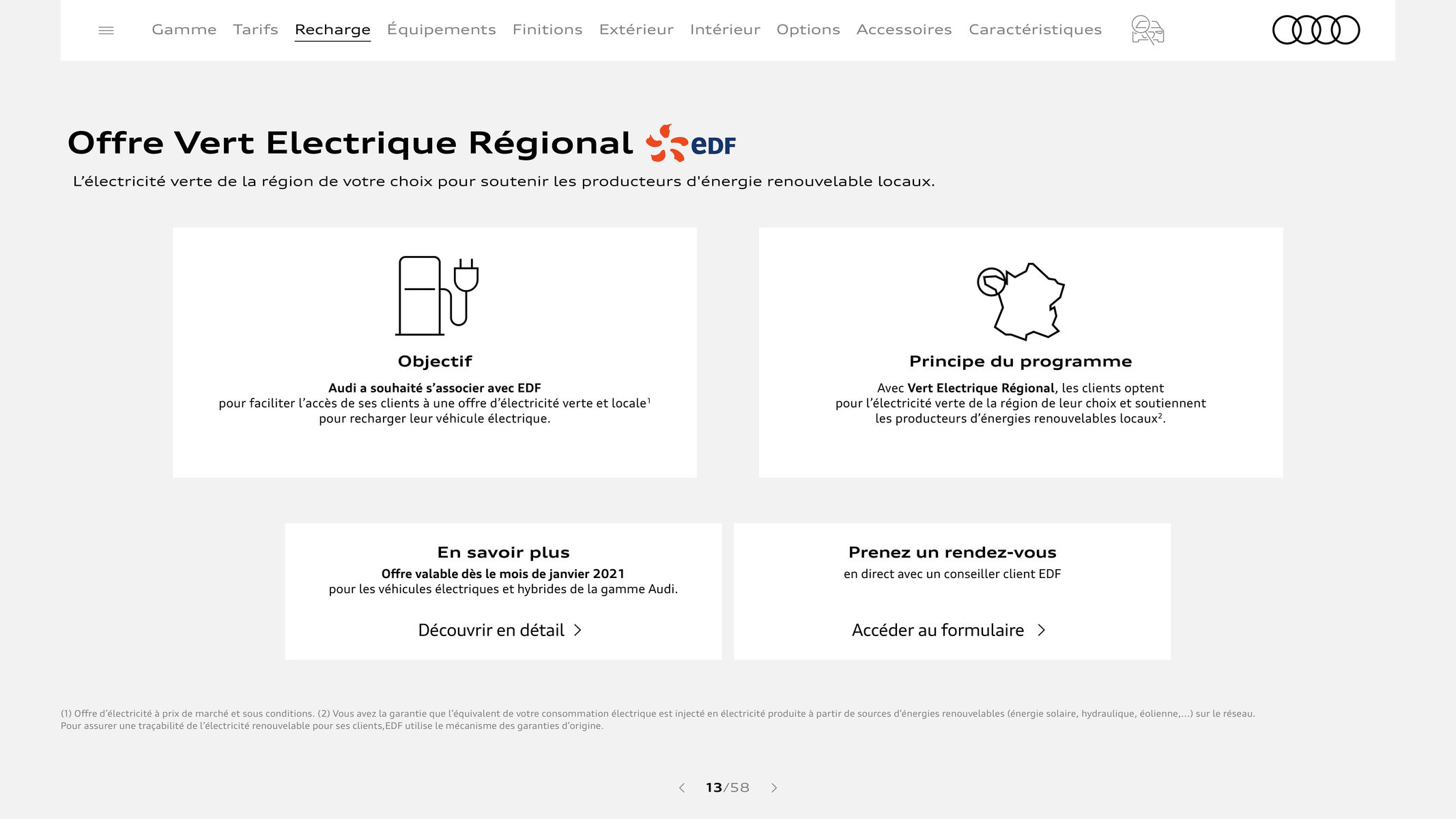 Catalogue Audi Q3 Sportback, page 00013