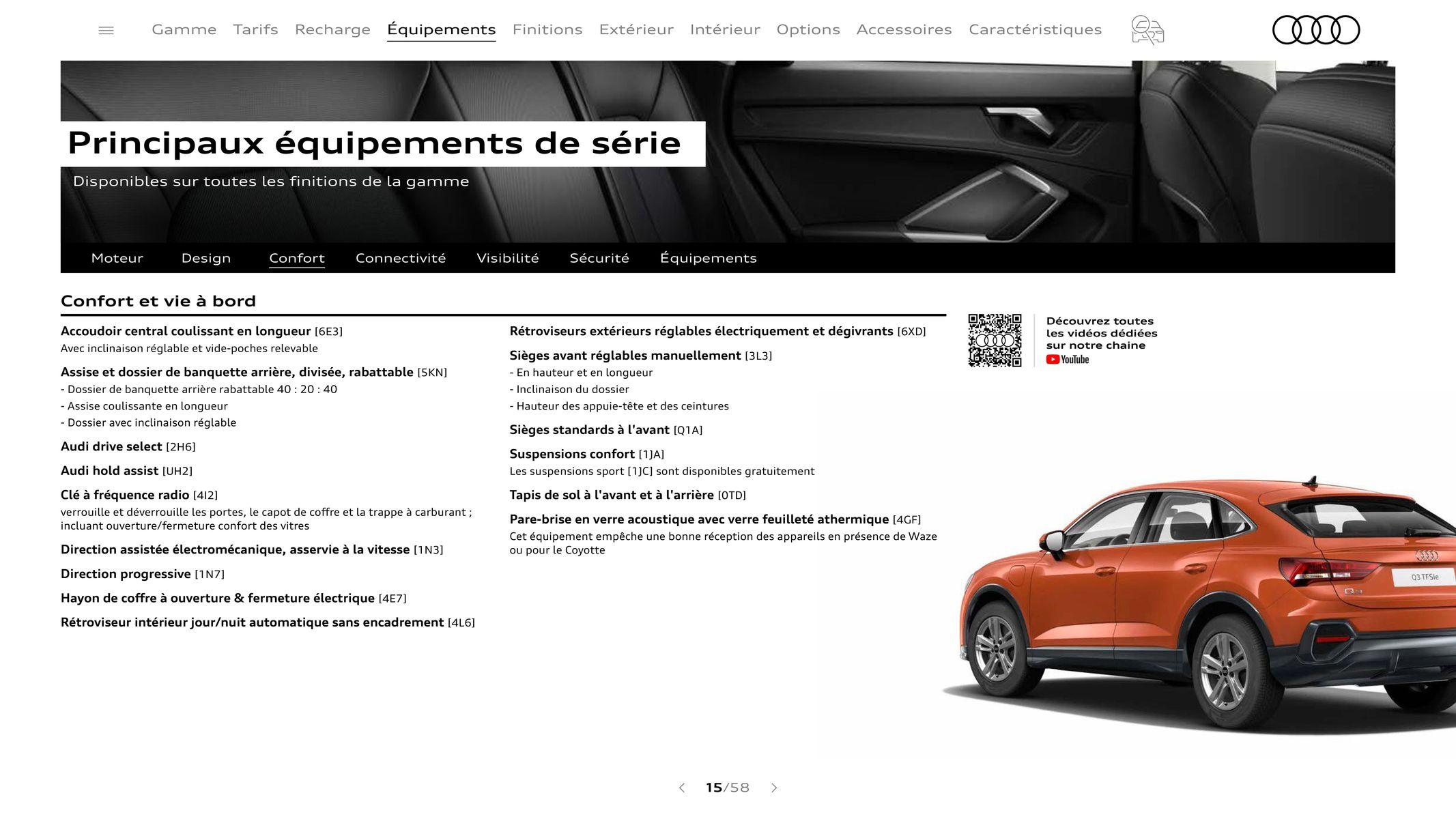 Catalogue Audi Q3 Sportback, page 00015