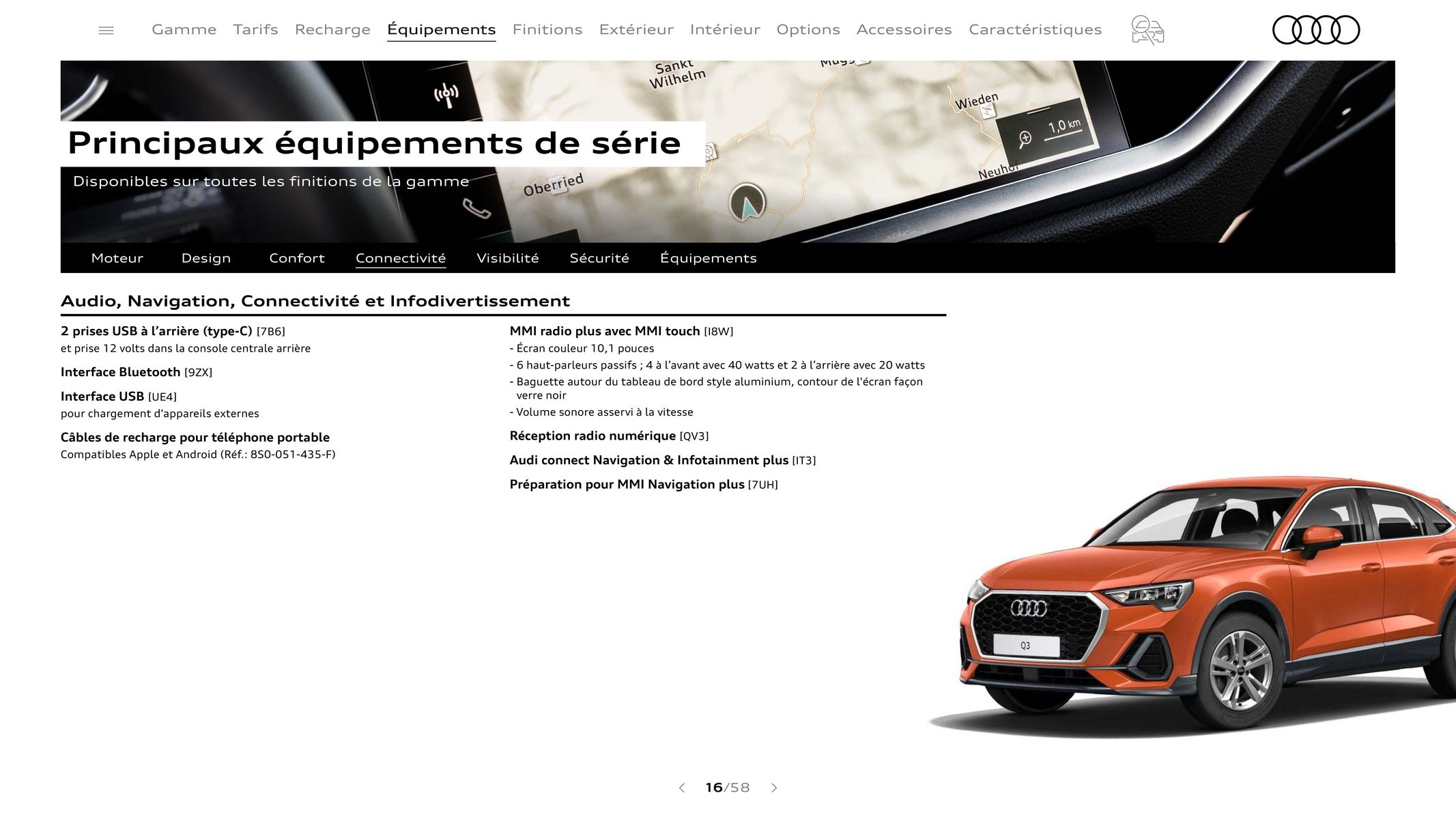 Catalogue Audi Q3 Sportback, page 00016