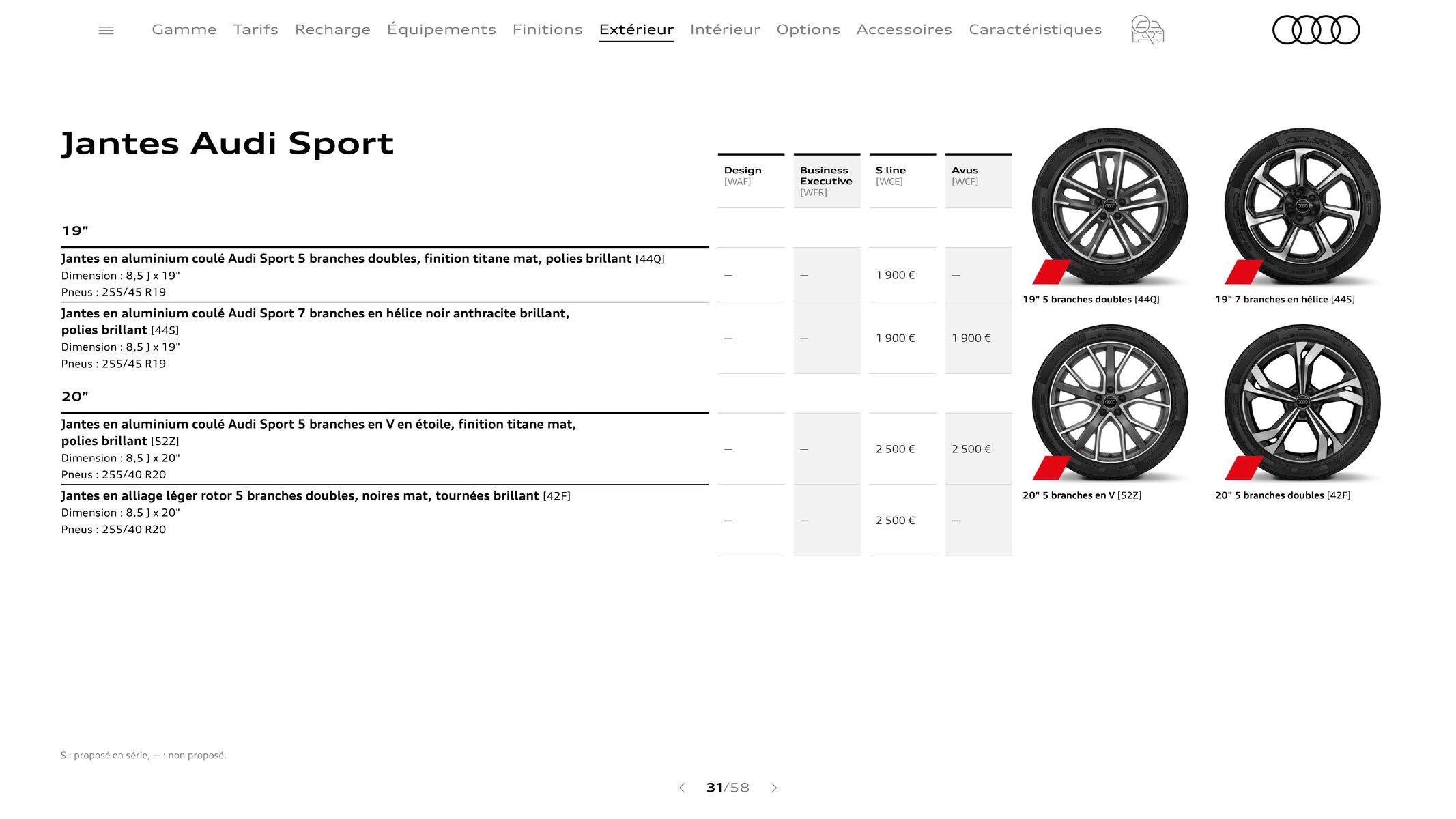 Catalogue Audi Q3 Sportback, page 00031