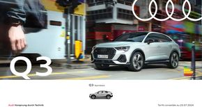 Catalogue Audi à Saint-Quentin | Audi Q3 Sportback | 20/08/2024 - 31/12/2024