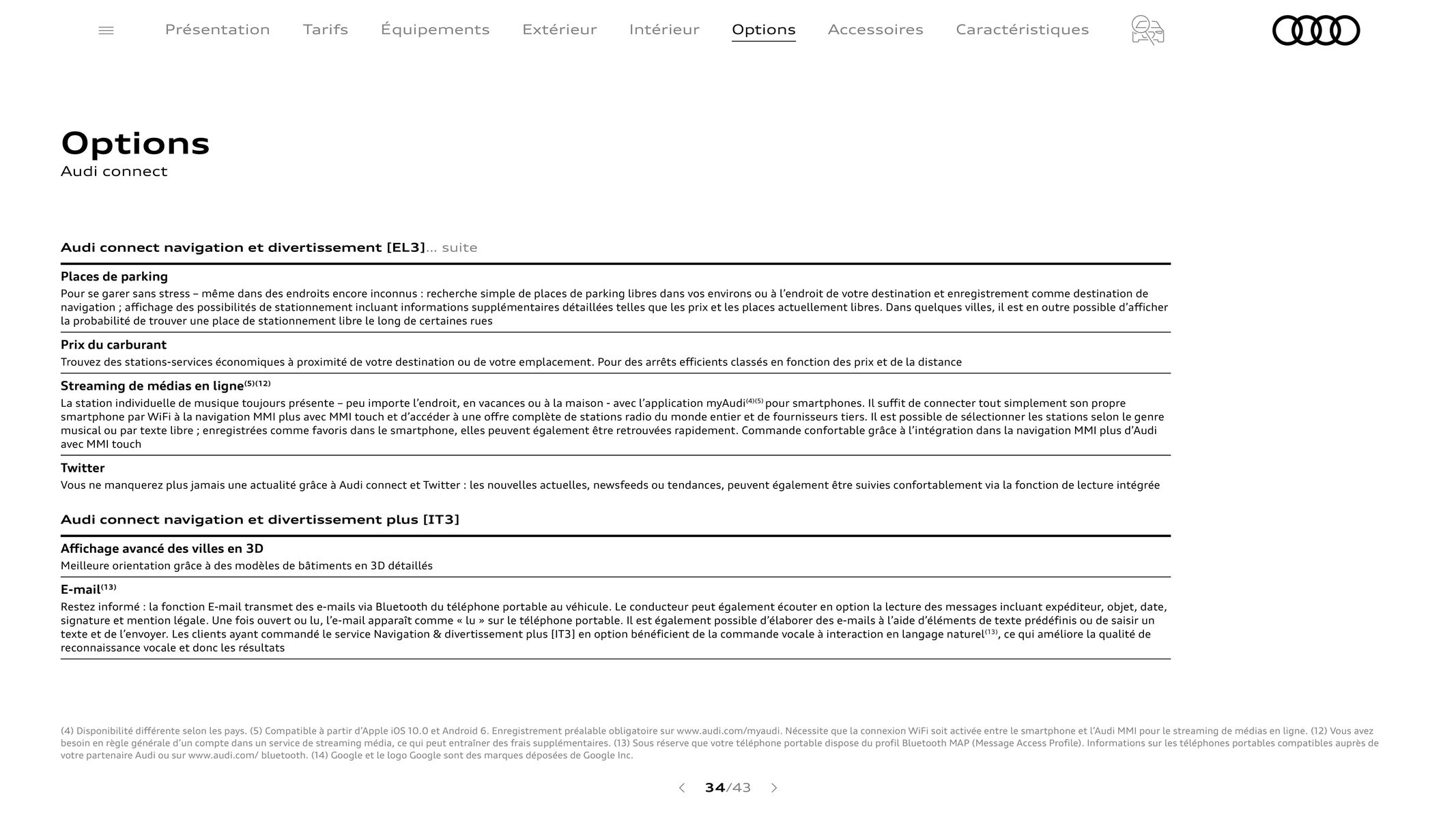 Catalogue Audi RS Q3, page 00034