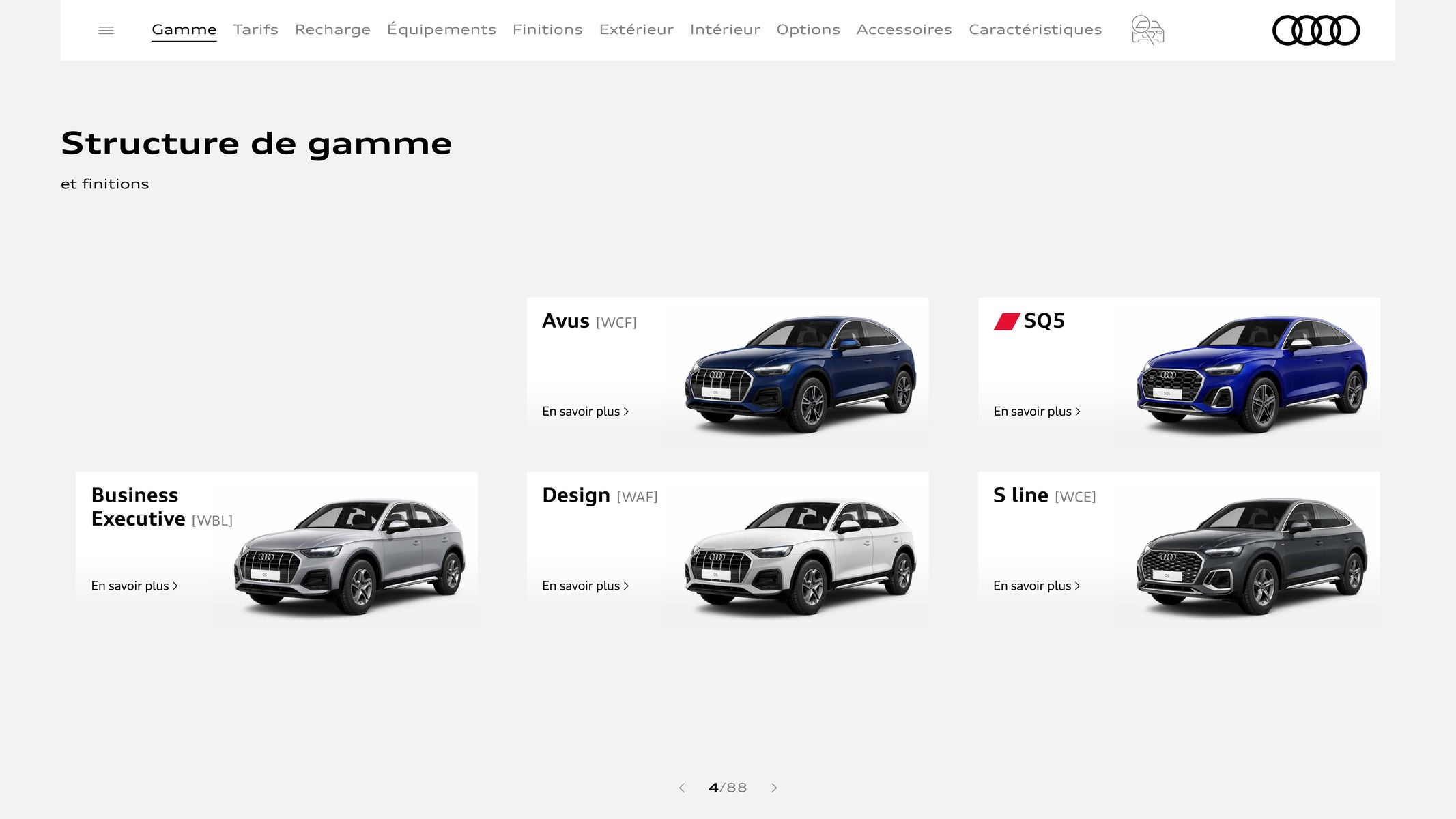 Catalogue Audi Q5, page 00004