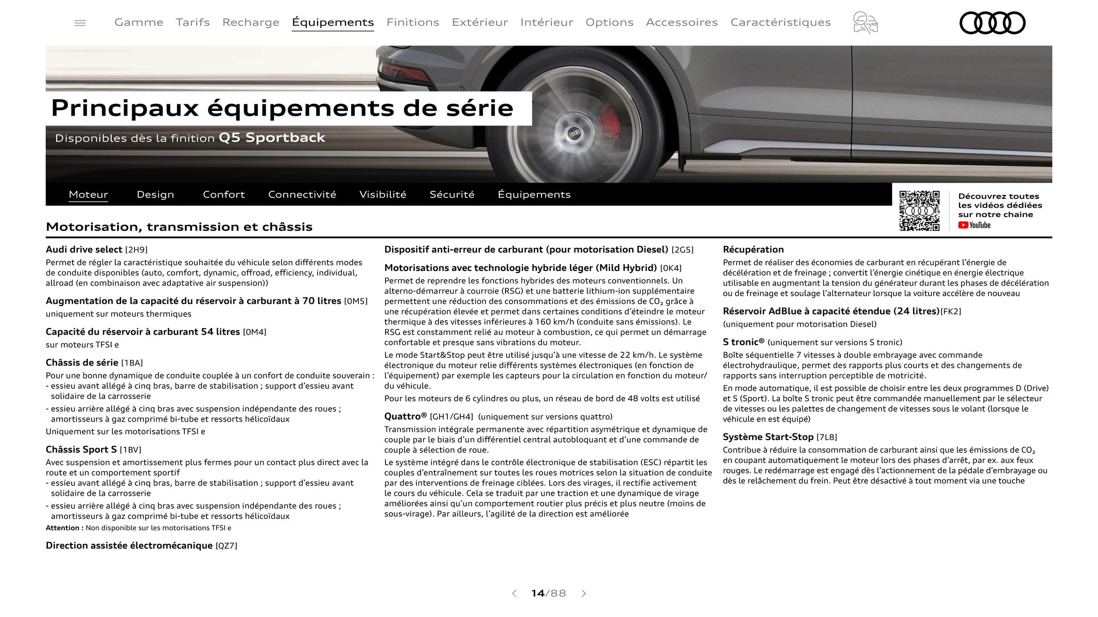 Catalogue Audi Q5, page 00014