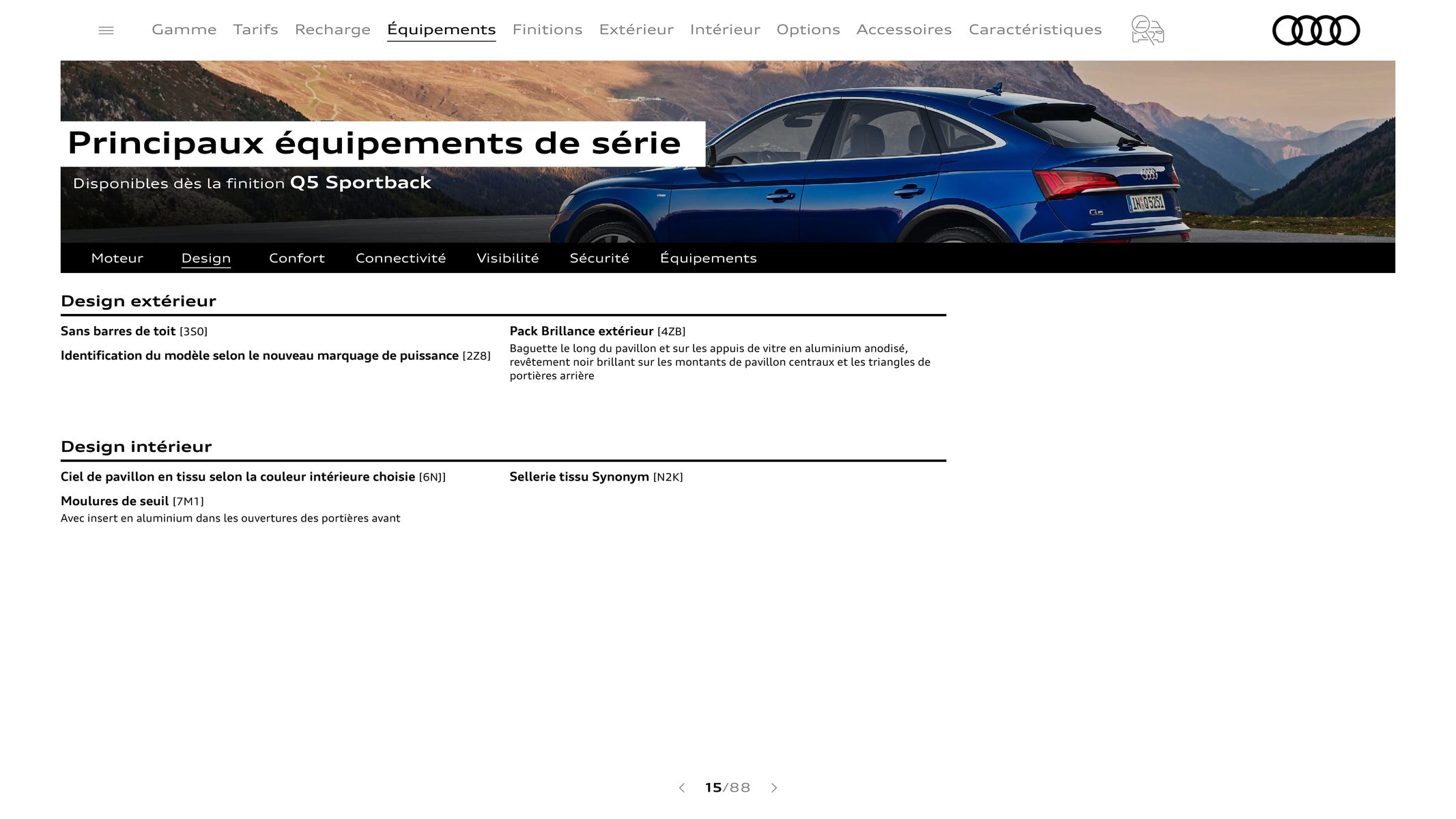 Catalogue Audi Q5, page 00015