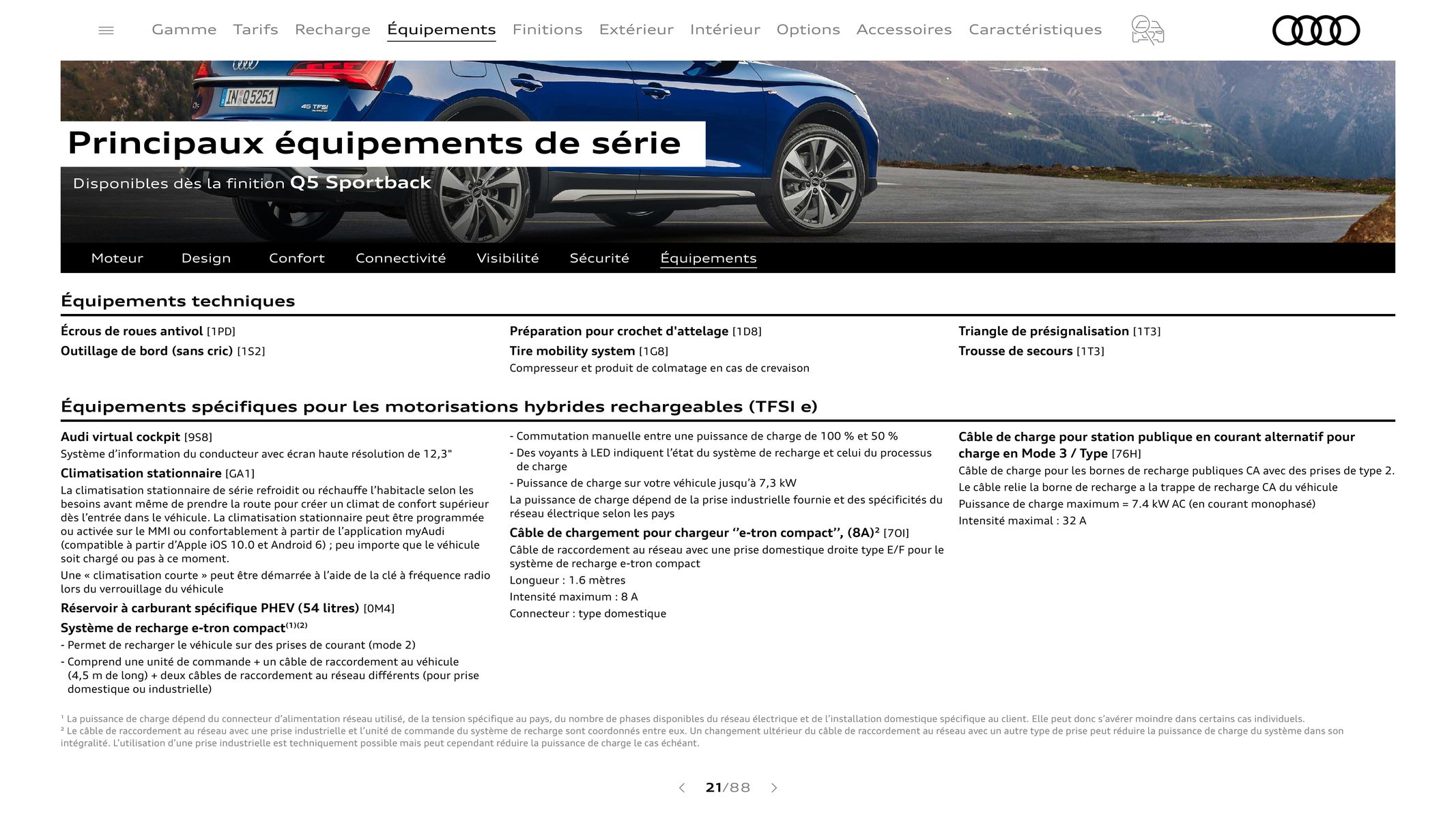 Catalogue Audi Q5, page 00021