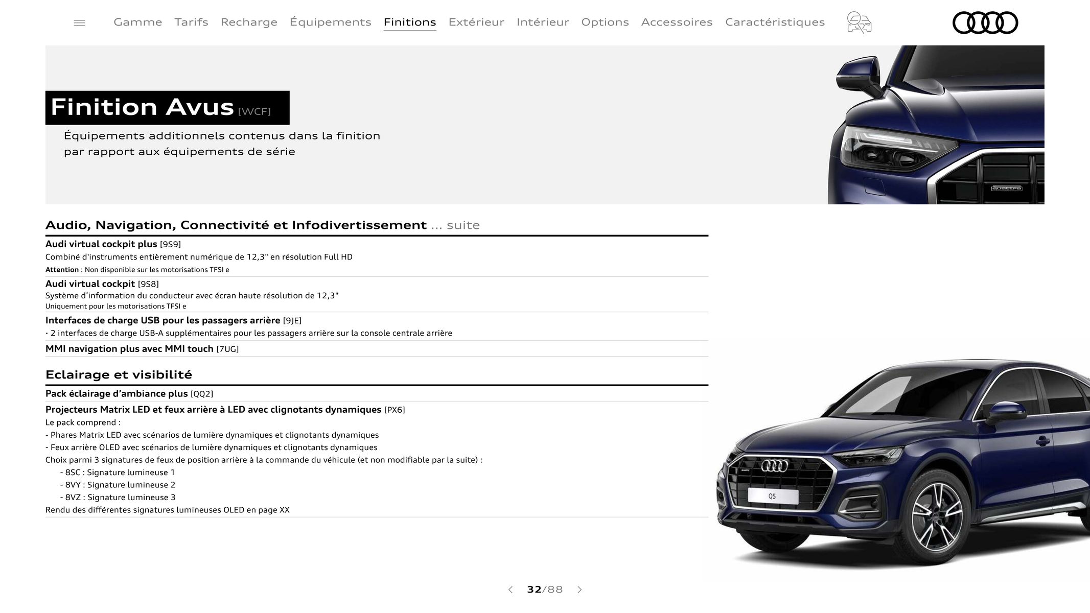 Catalogue Audi Q5, page 00032