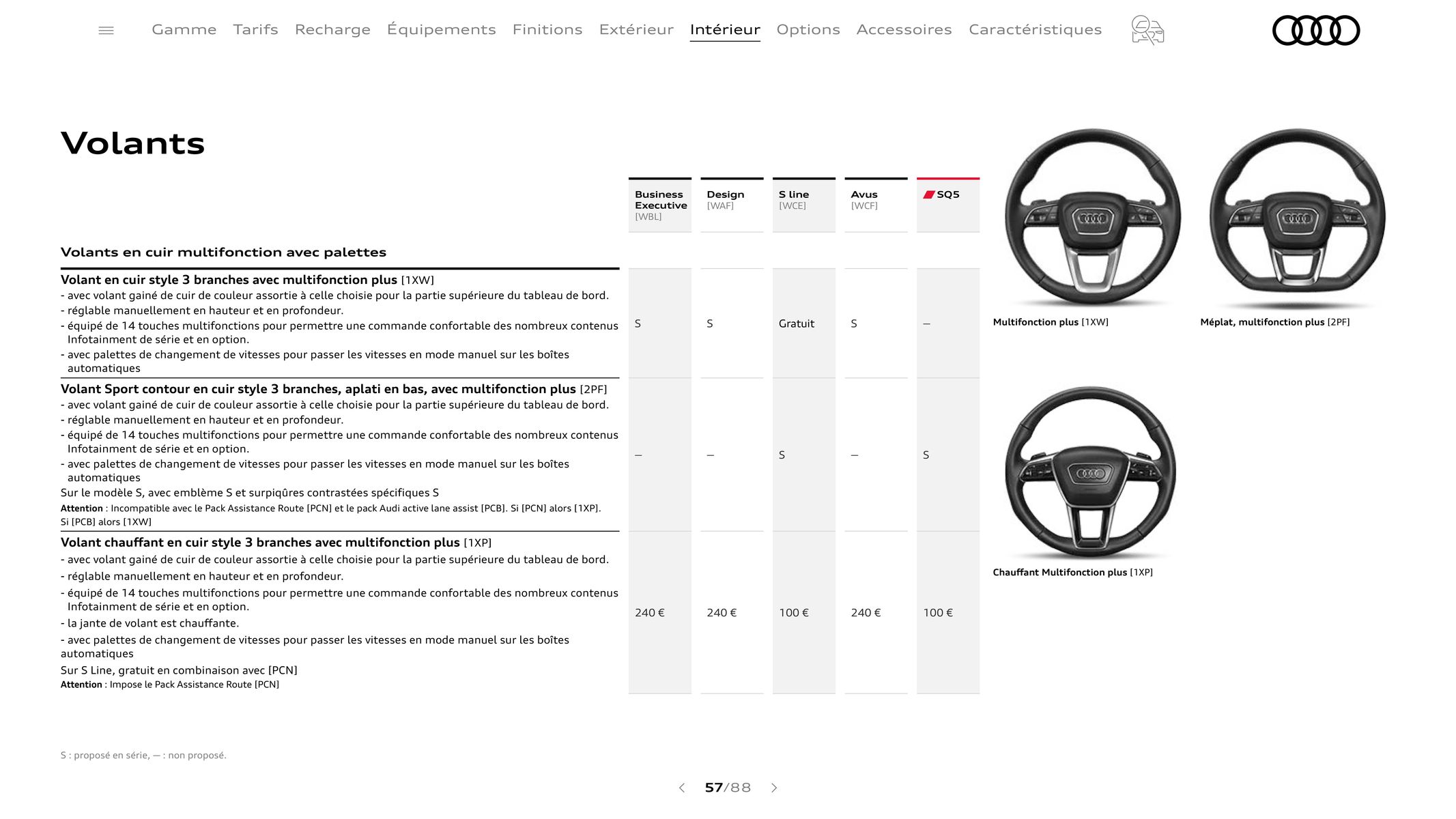 Catalogue Audi Q5, page 00057