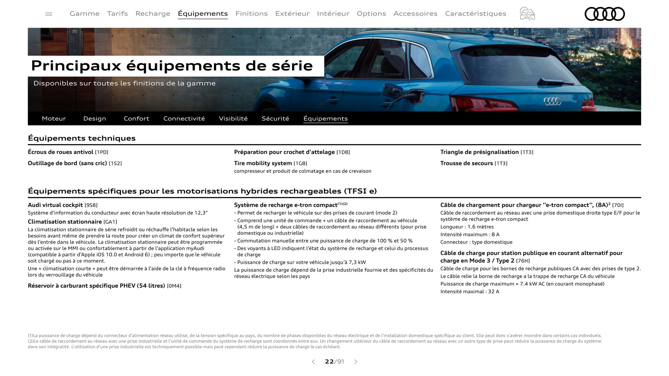 Catalogue Audi Q5 & SQ5, page 00022