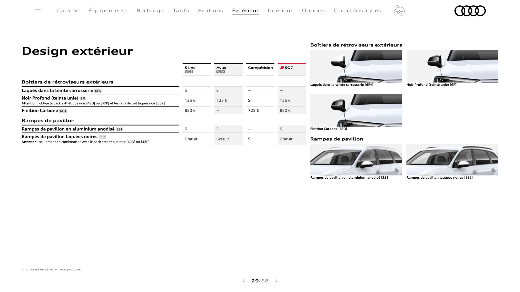 Catalogue Audi Q7, page 00029