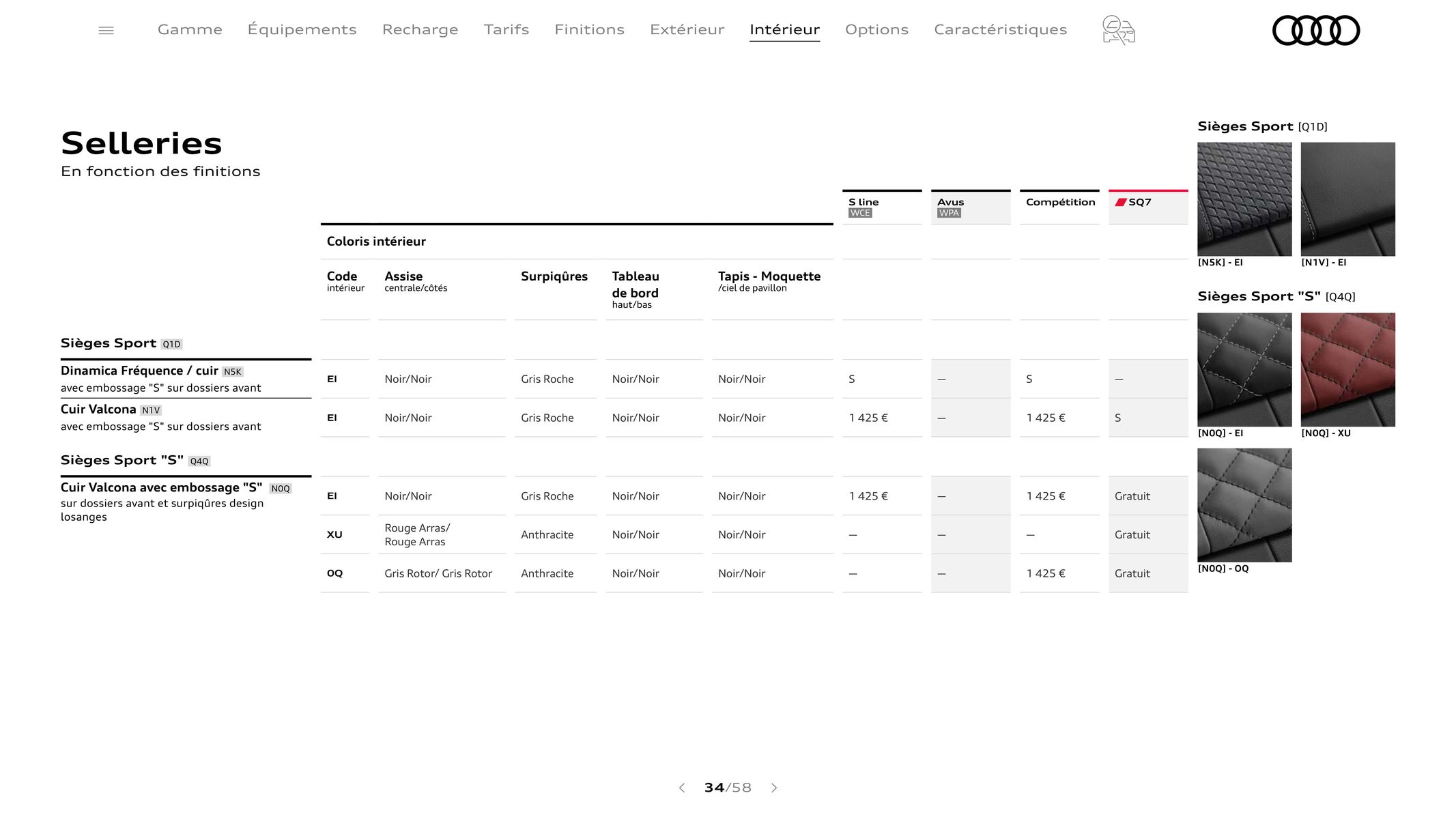 Catalogue Audi Q7, page 00034