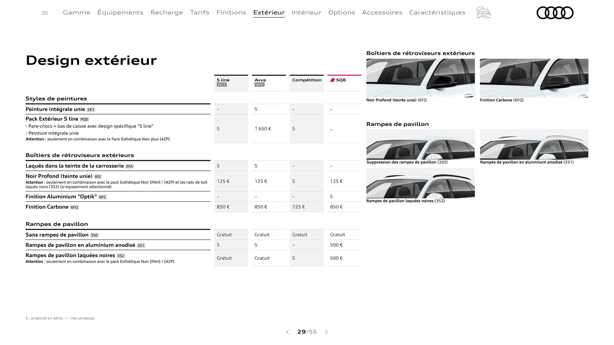 Catalogue Audi Q8, page 00029