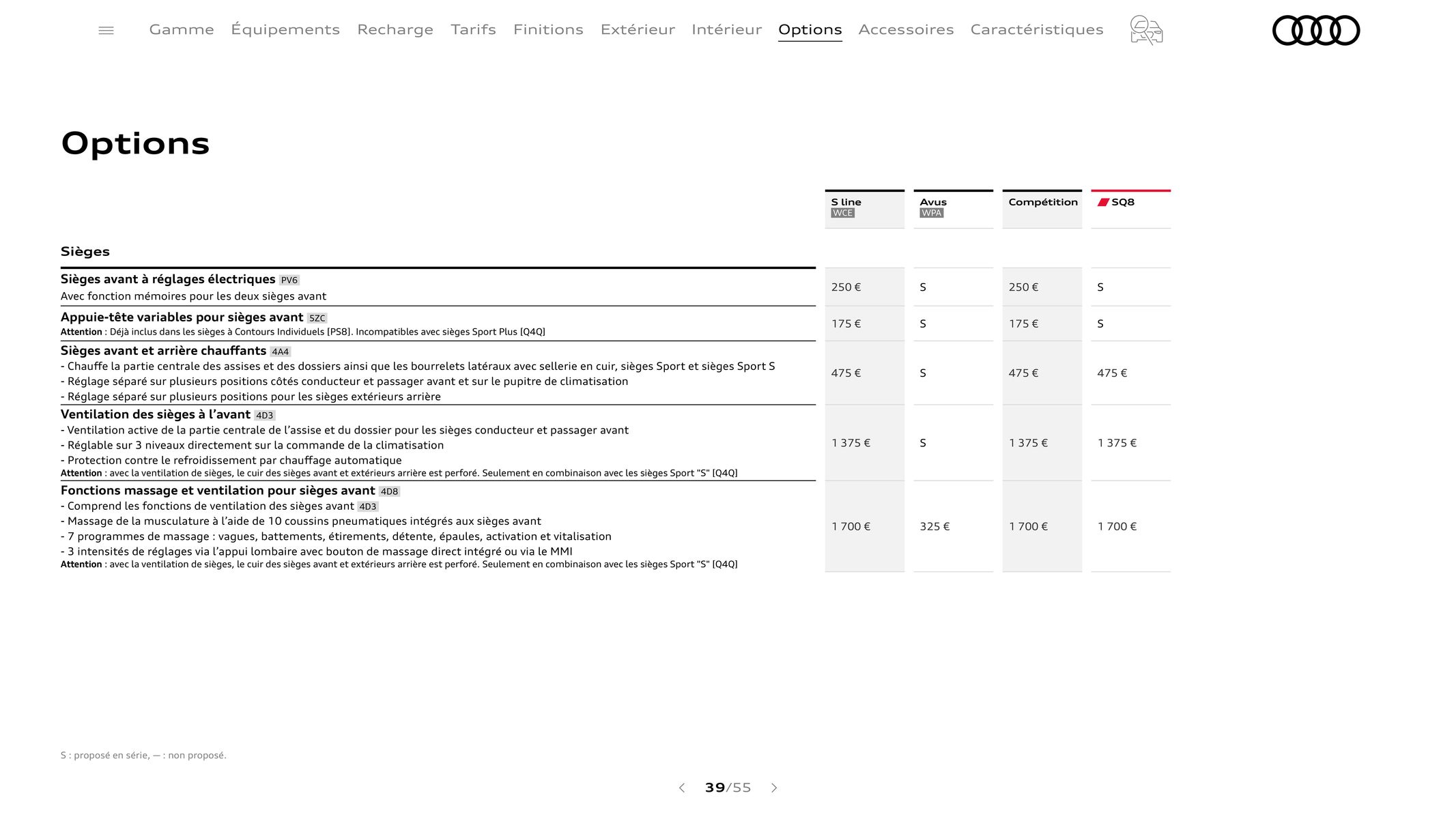 Catalogue Audi Q8, page 00039