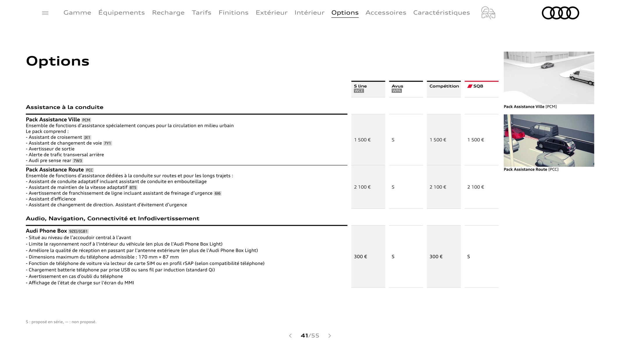 Catalogue Audi Q8, page 00041