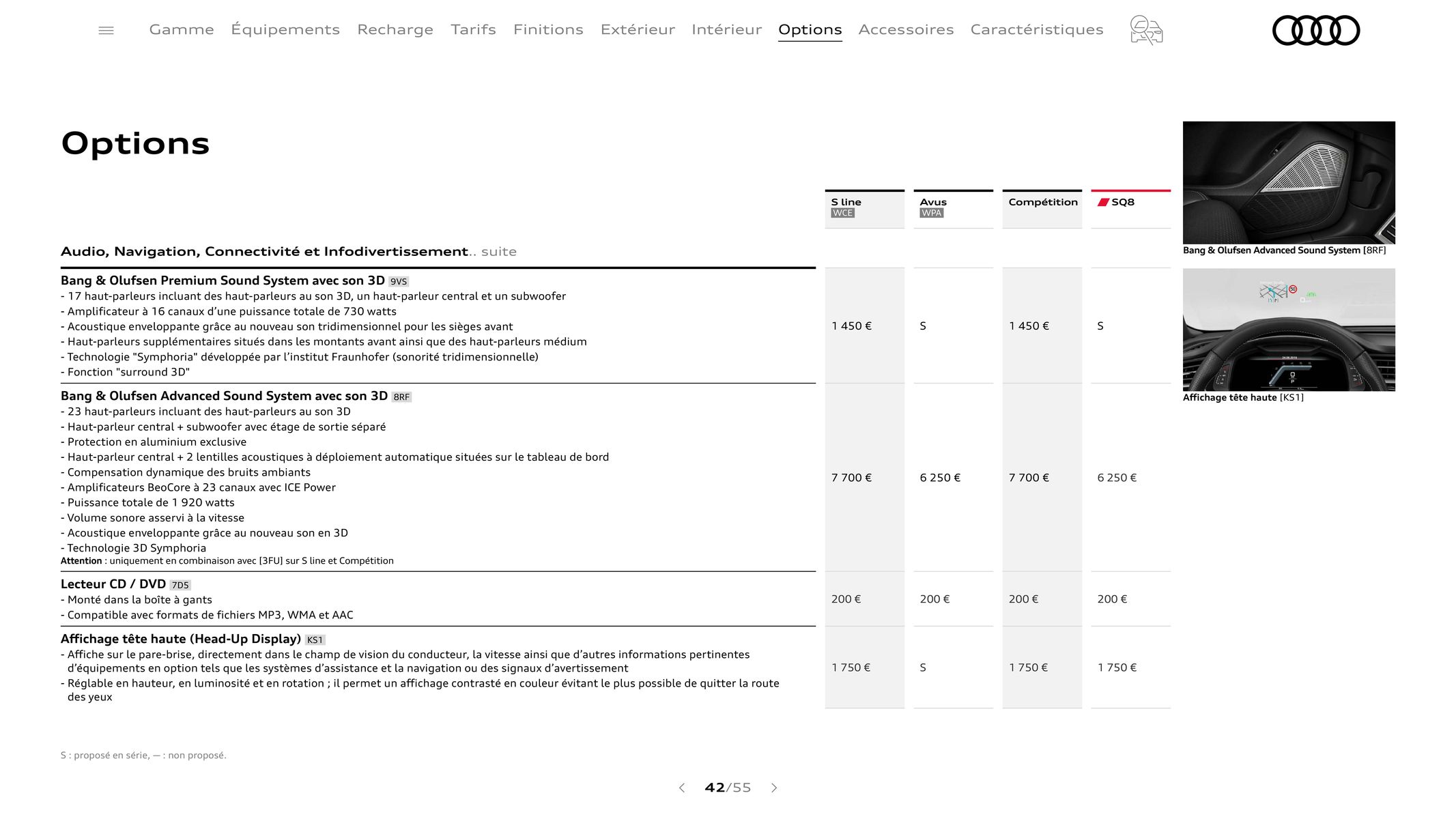 Catalogue Audi Q8, page 00042