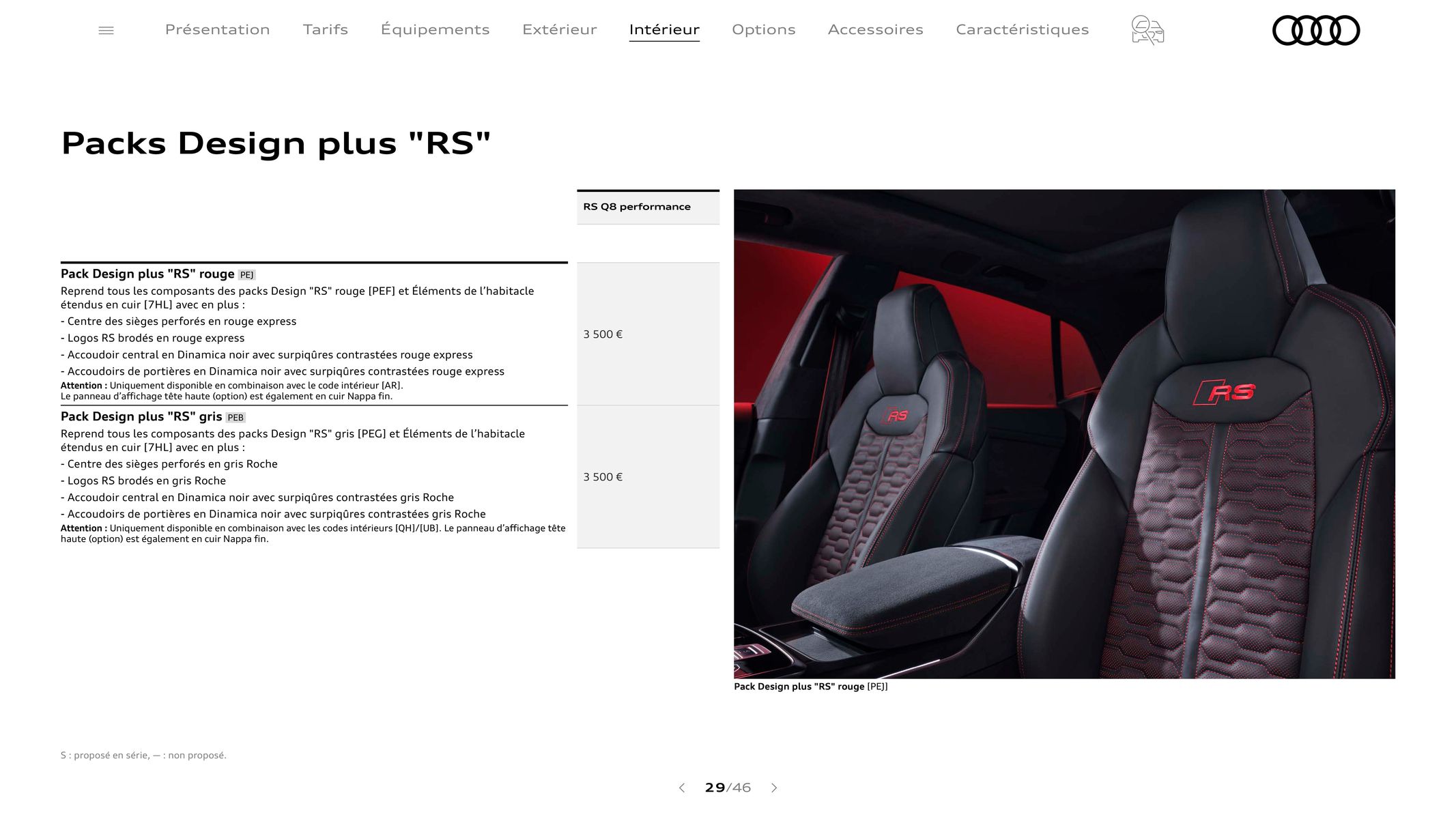 Catalogue Audi RS Q8 performance, page 00029