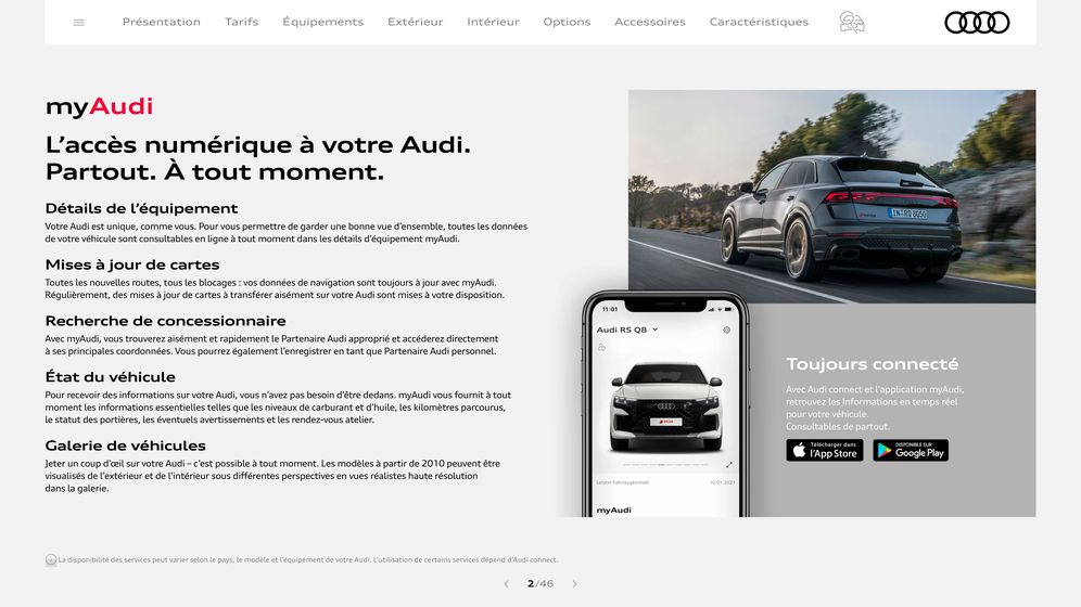 Catalogue Audi à Saint-Quentin | Audi RS Q8 performance | 20/08/2024 - 31/12/2024