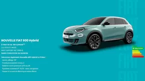 Promos de Auto et Moto à Istres | NOUVELLE FIAT 600 Hybrid sur Fiat | 20/08/2024 - 31/10/2024