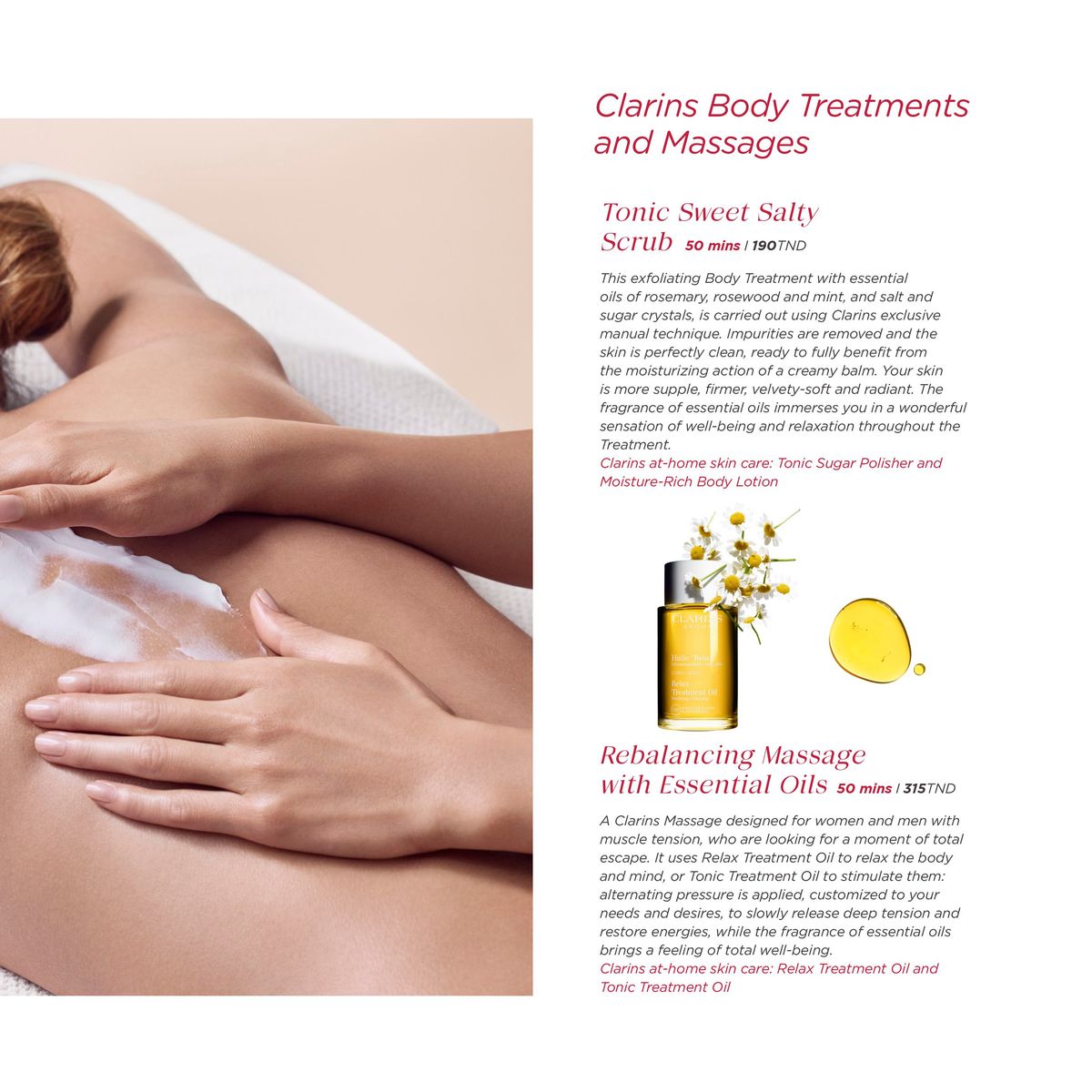 Catalogue Spa by Clarins, page 00012