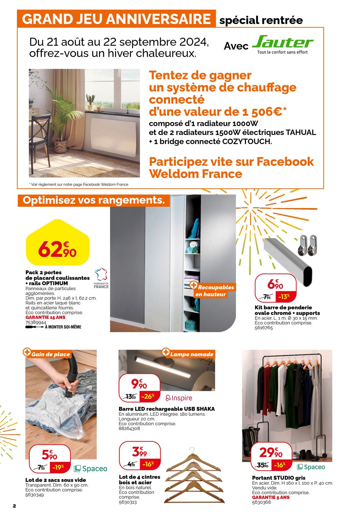 Catalogue Une rentrée bien organisée, ça se fête !, page 00002