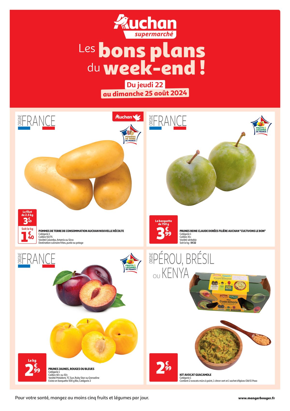 Catalogue Les bons plans du week-end dans votre super !, page 00001