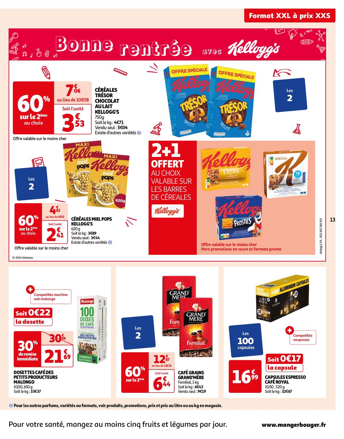 Catalogue Format XXL à prix XXS dans votre super, page 00013