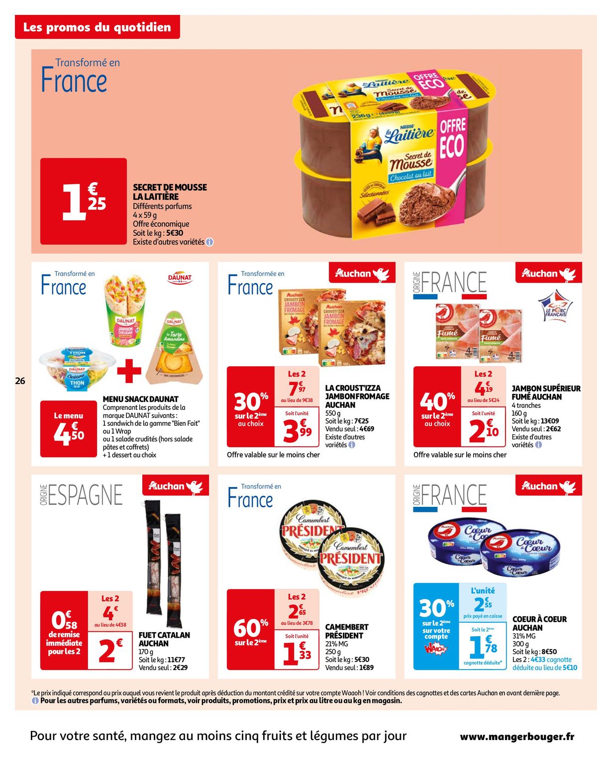 Catalogue Format XXL à prix XXS dans votre super, page 00026