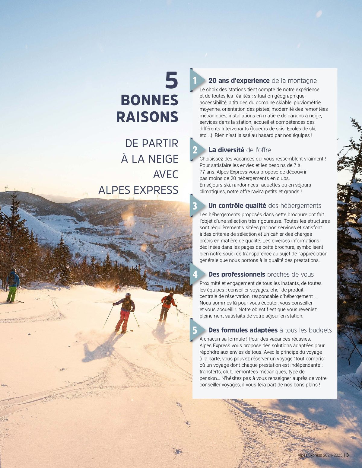 Catalogue Alpes express hiver 2024-2025, page 00003