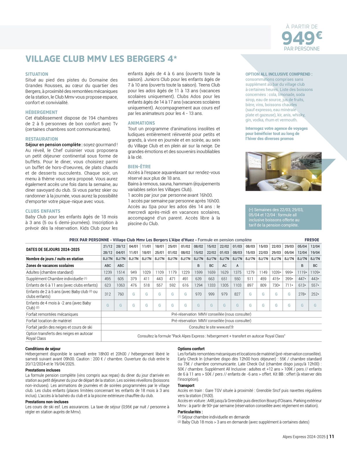 Catalogue Alpes express hiver 2024-2025, page 00011