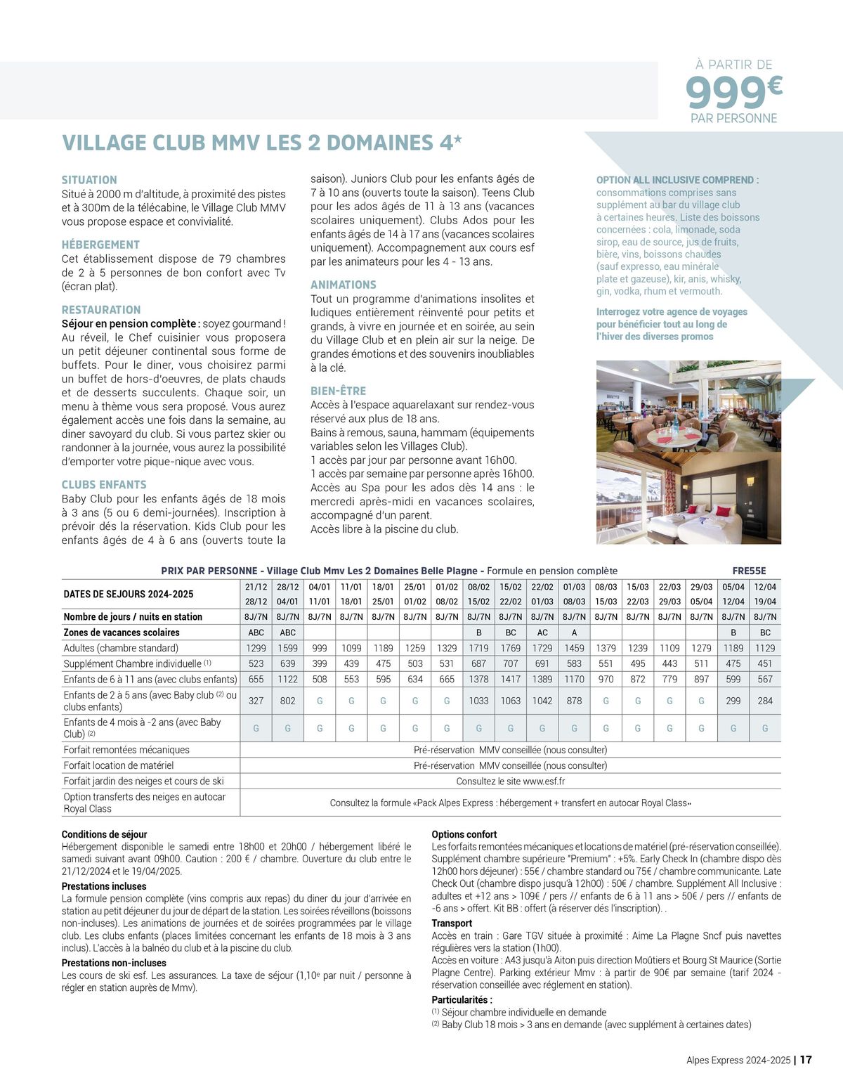 Catalogue Alpes express hiver 2024-2025, page 00017