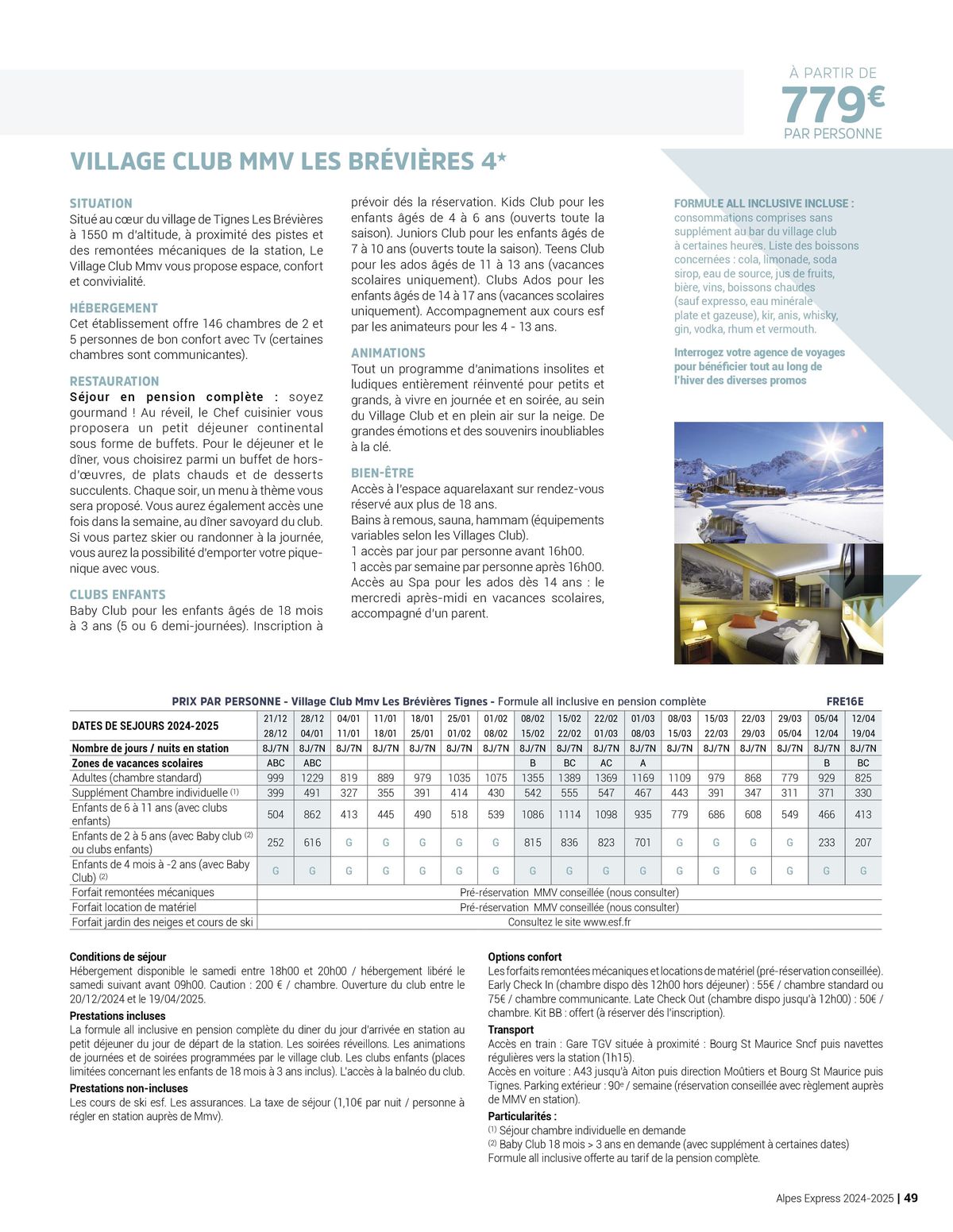 Catalogue Alpes express hiver 2024-2025, page 00049