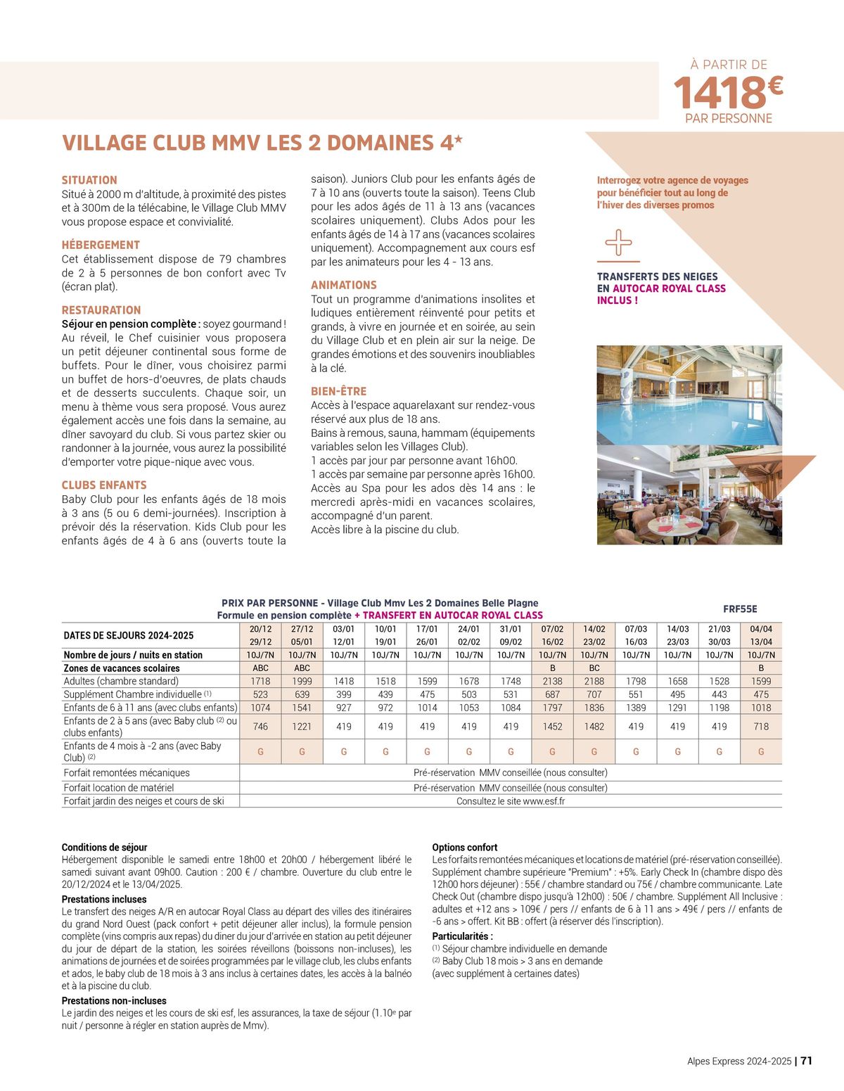 Catalogue Alpes express hiver 2024-2025, page 00071