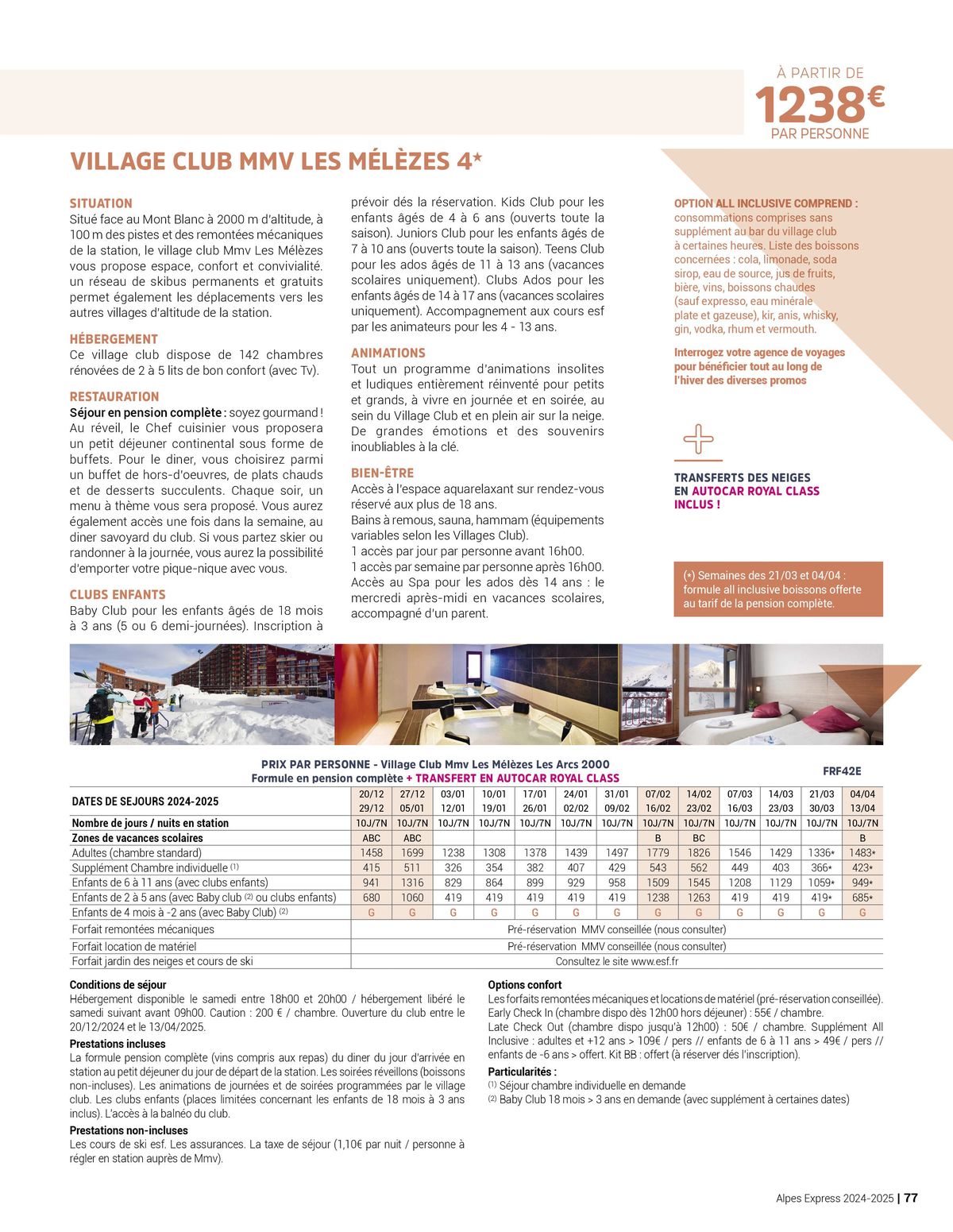 Catalogue Alpes express hiver 2024-2025, page 00077