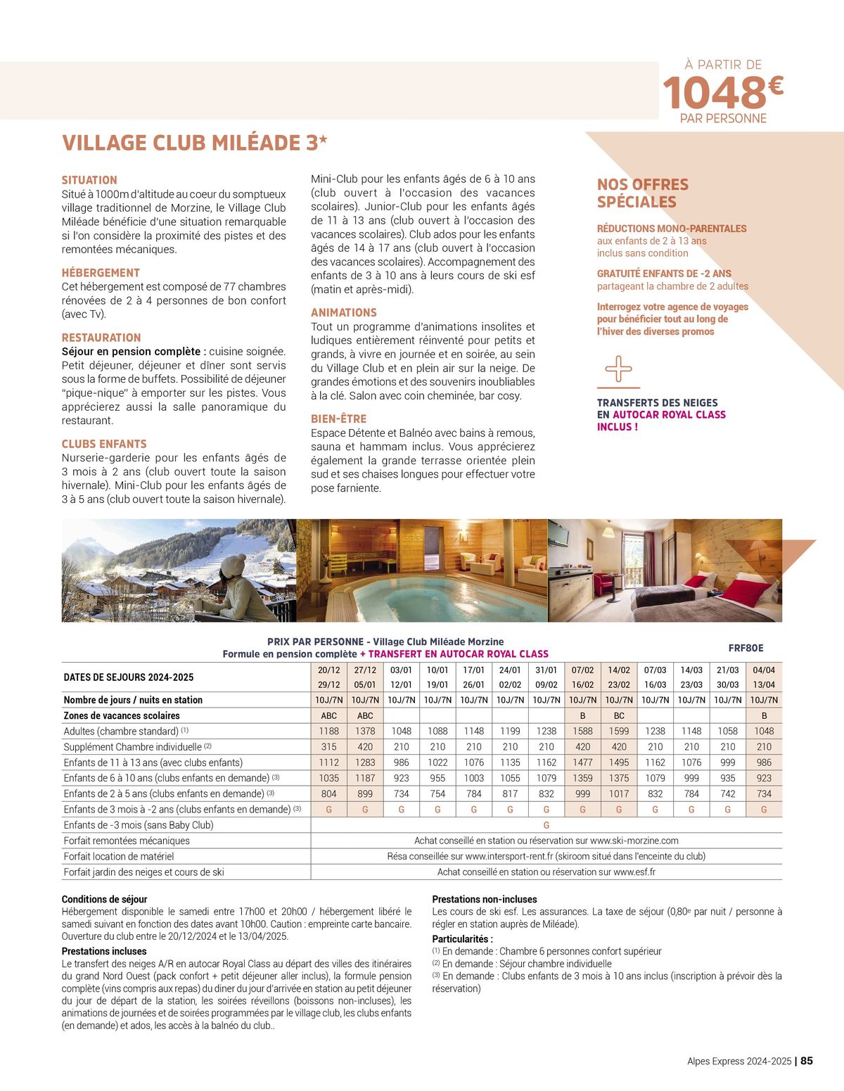 Catalogue Alpes express hiver 2024-2025, page 00085