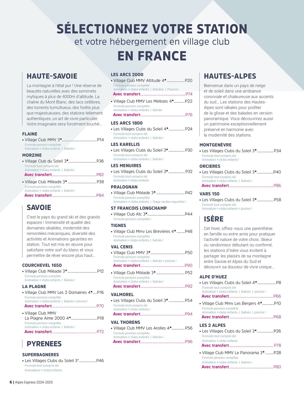 Catalogue Alpes Express | Hiver 2024-2025, page 00006