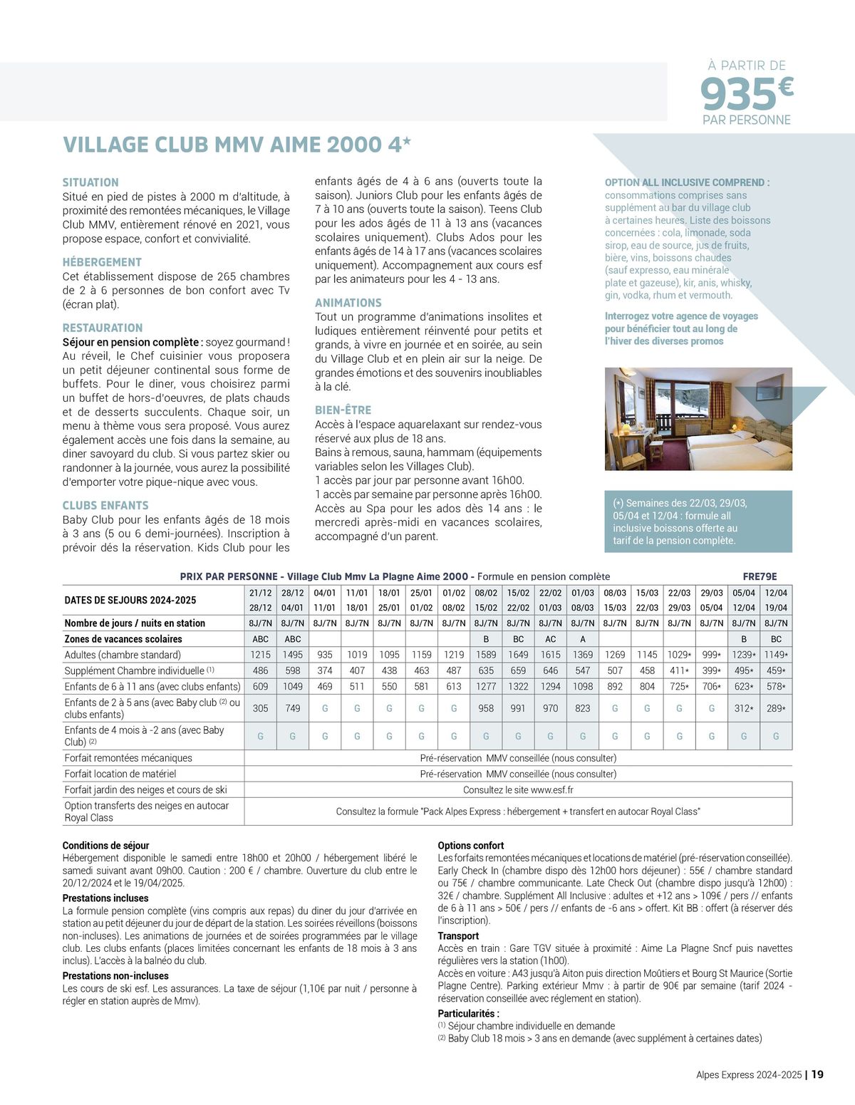 Catalogue Alpes Express | Hiver 2024-2025, page 00019