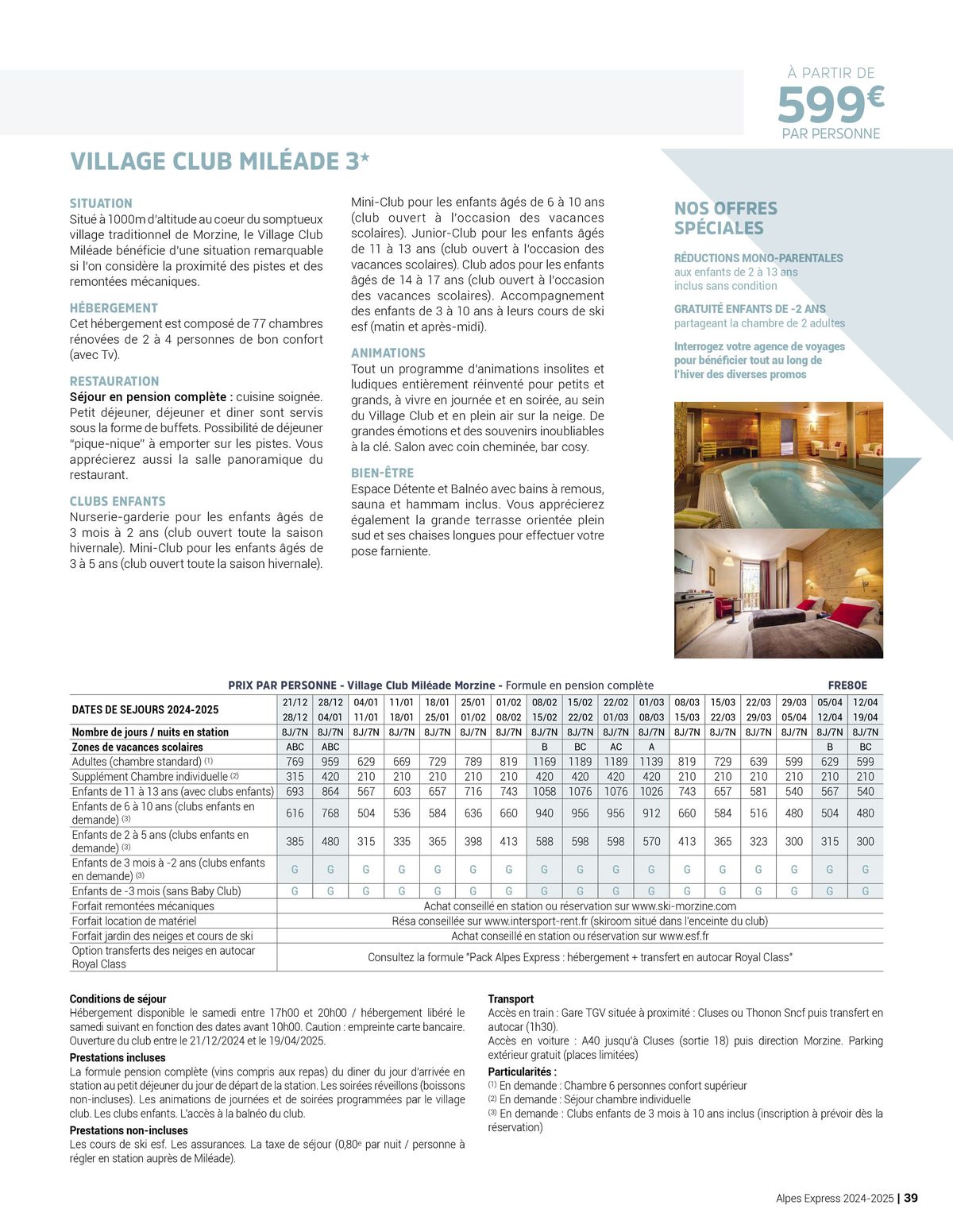 Catalogue Alpes Express | Hiver 2024-2025, page 00039