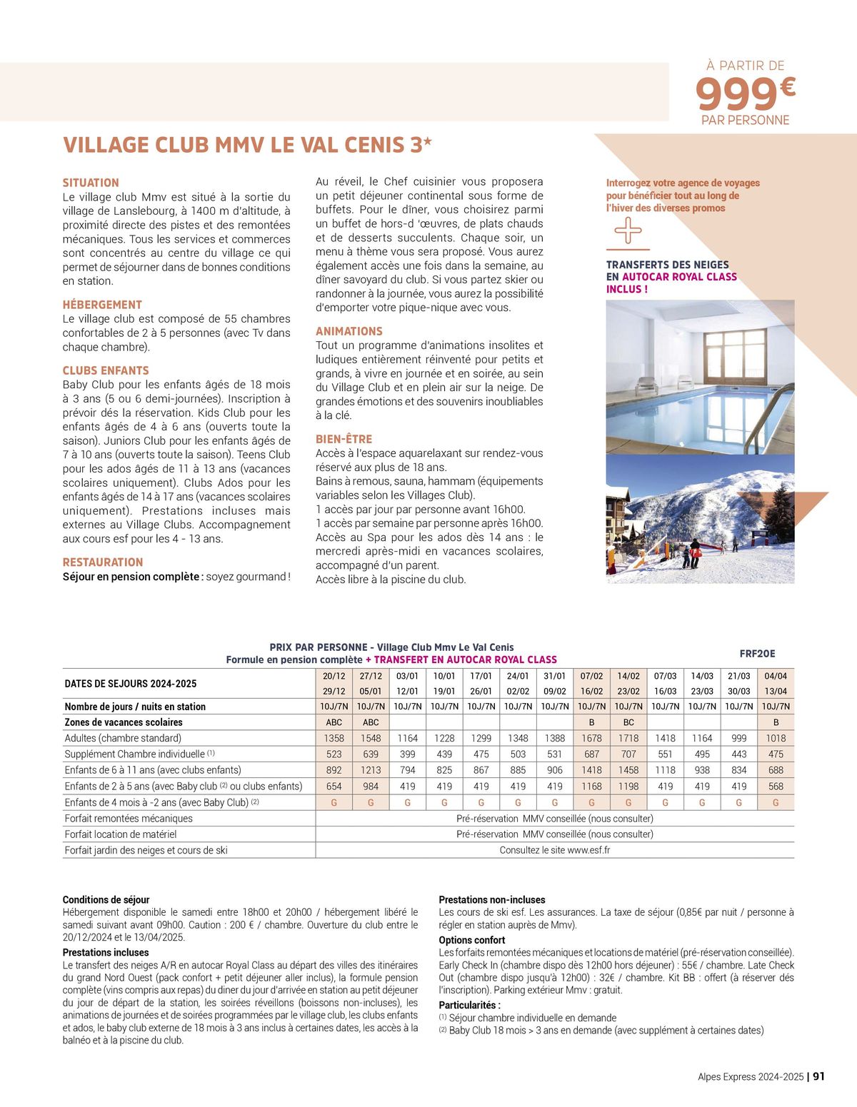 Catalogue Alpes Express | Hiver 2024-2025, page 00091