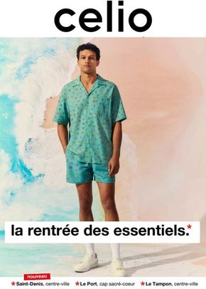 Promos de Mode à Oloron-Sainte-Marie | La rentrée des essentiels sur Celio | 21/08/2024 - 30/09/2024